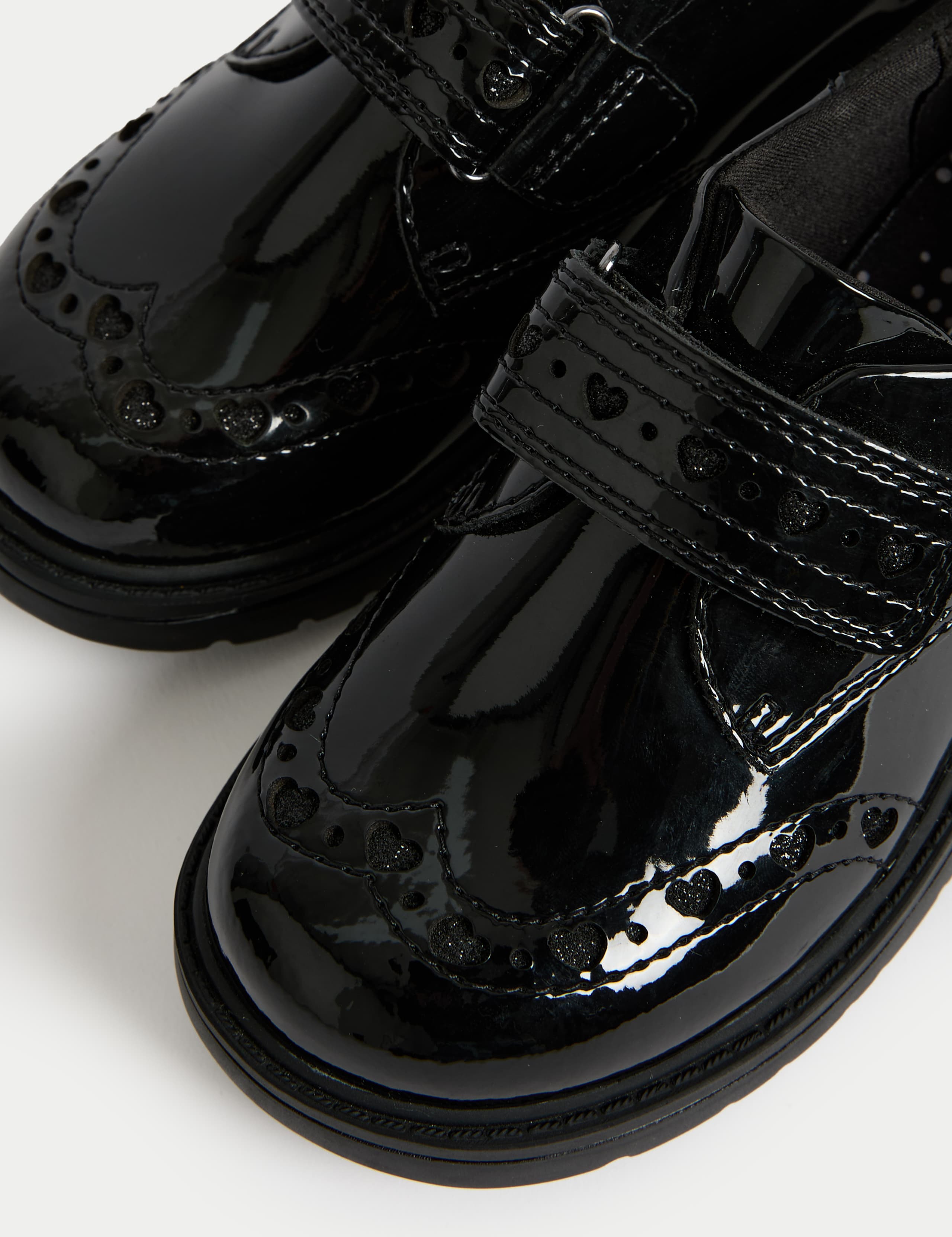 Kids' Patent Leather School Shoes (8 Small - 2  Large) 3 of 5
