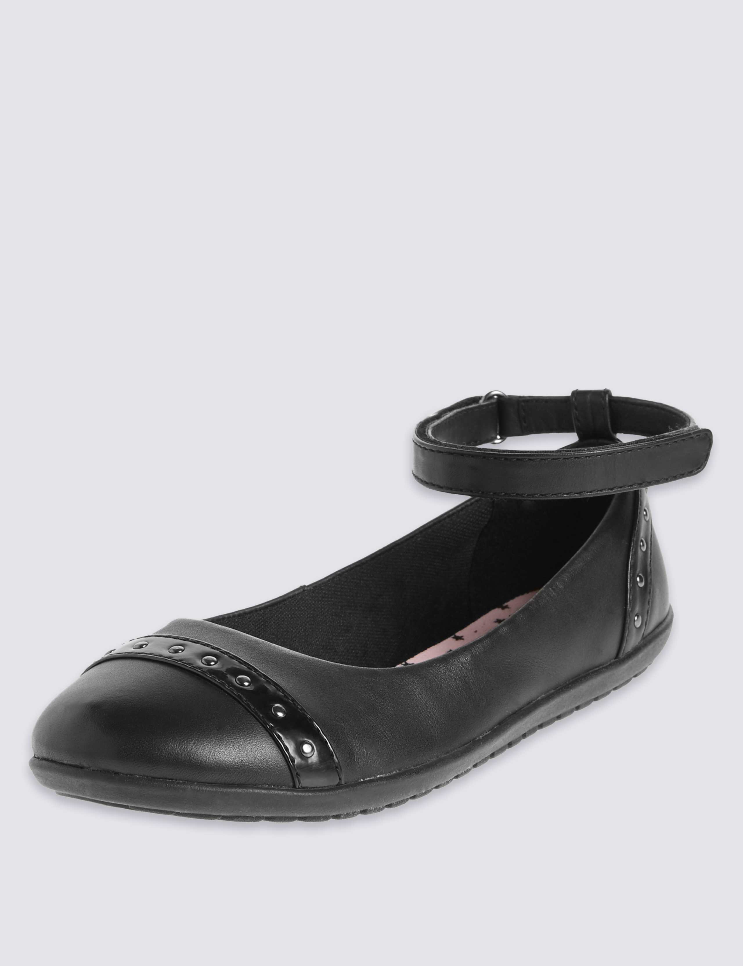 Kids' Leather Freshfeet™ Ballet Shoes 1 of 3