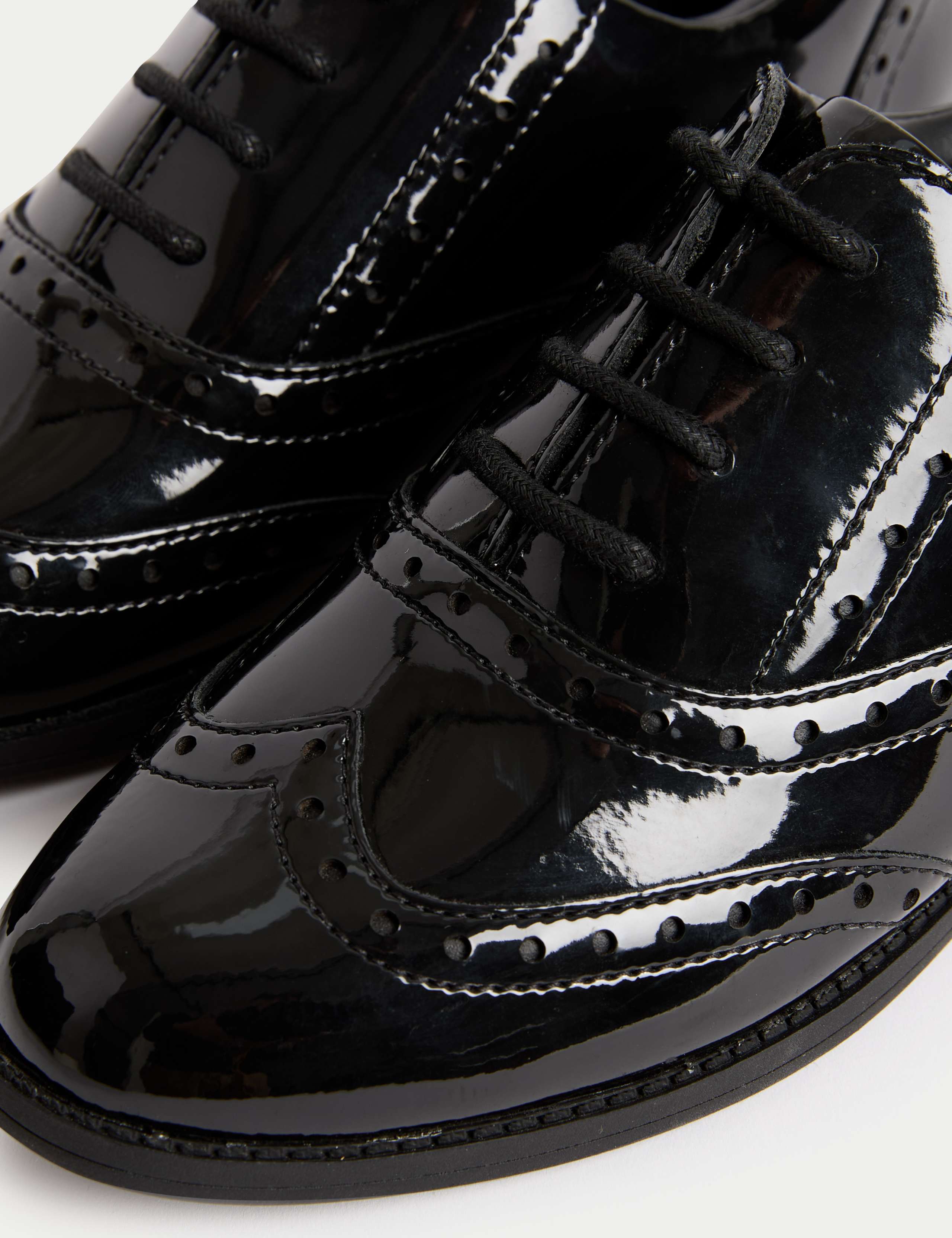 Kids' Leather School Shoes (13 Small - 7 Large) 3 of 6