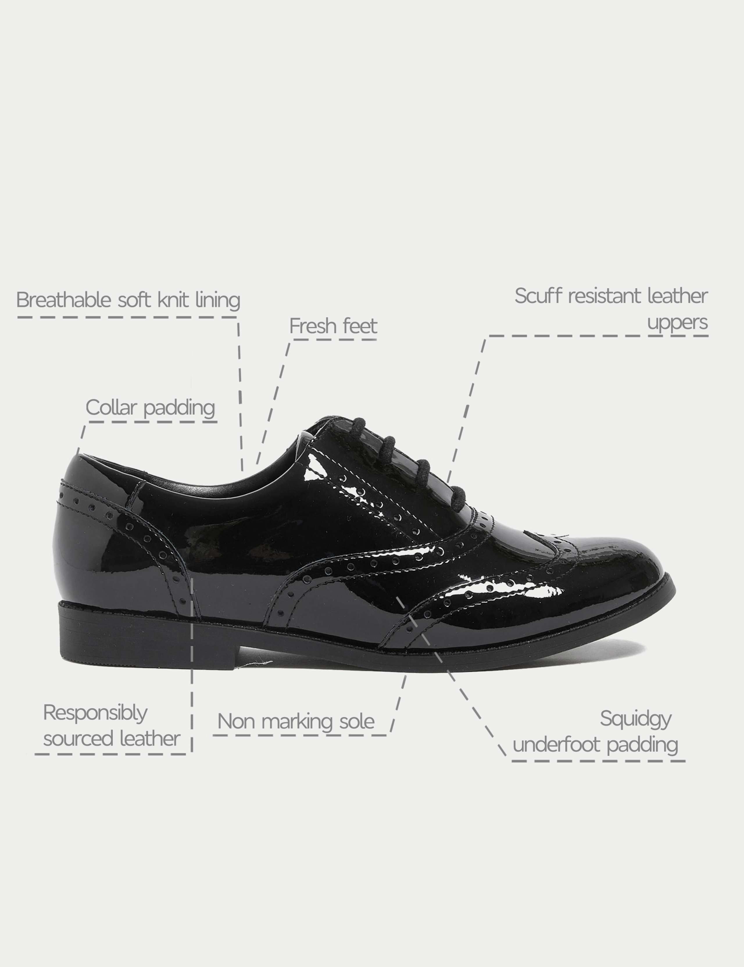 Kids' Leather School Shoes (13 Small - 7 Large) 6 of 6