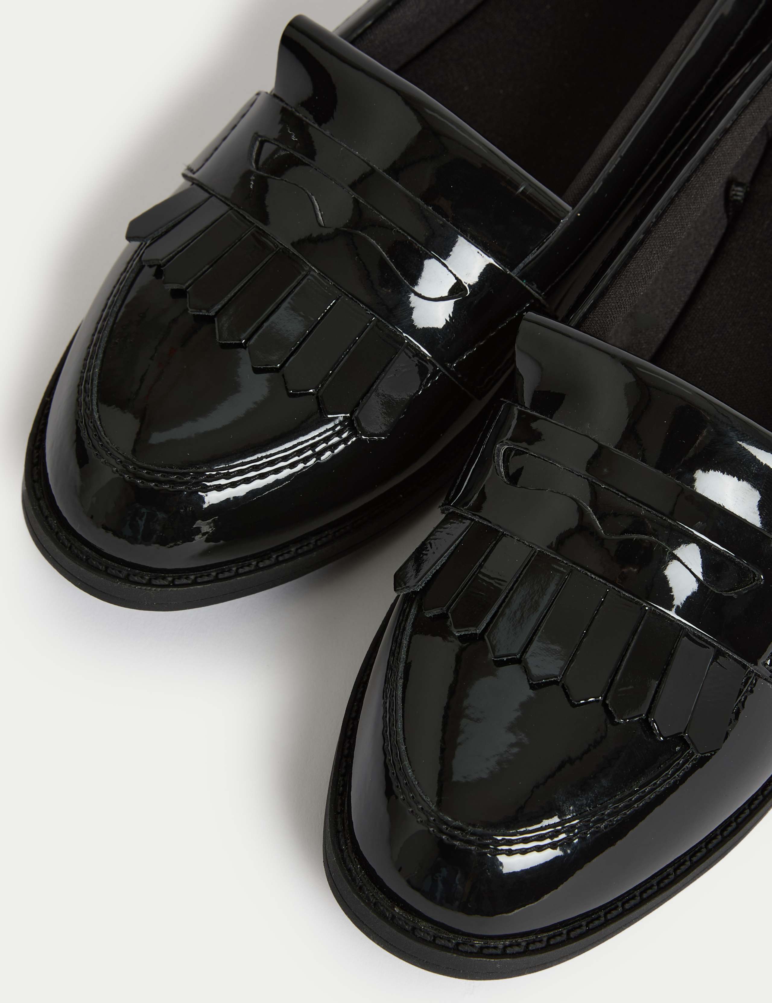 Kids' Leather School Shoes (13 Small - 7 Large) 3 of 6