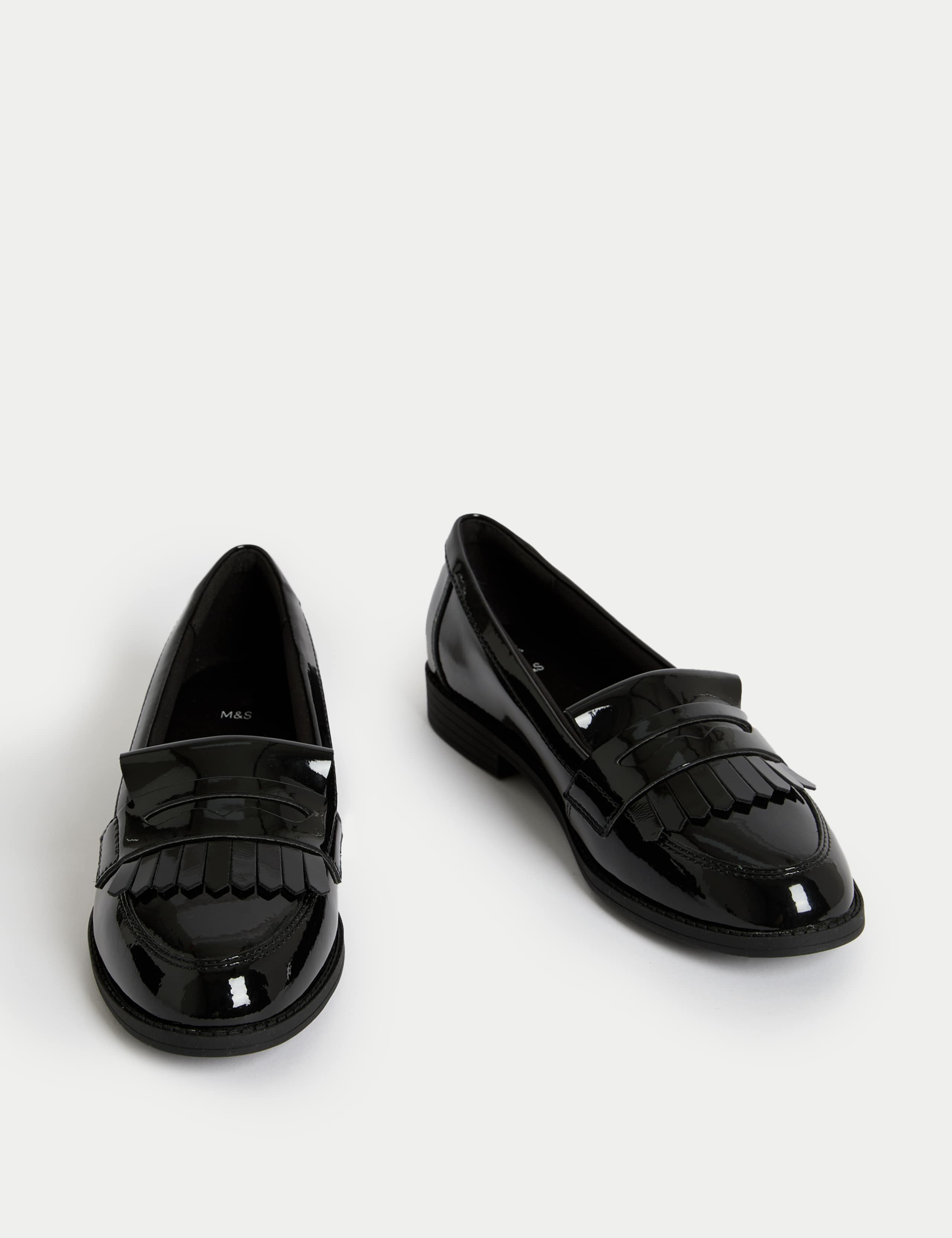 Kids' Leather School Shoes (13 Small - 7 Large) 2 of 6