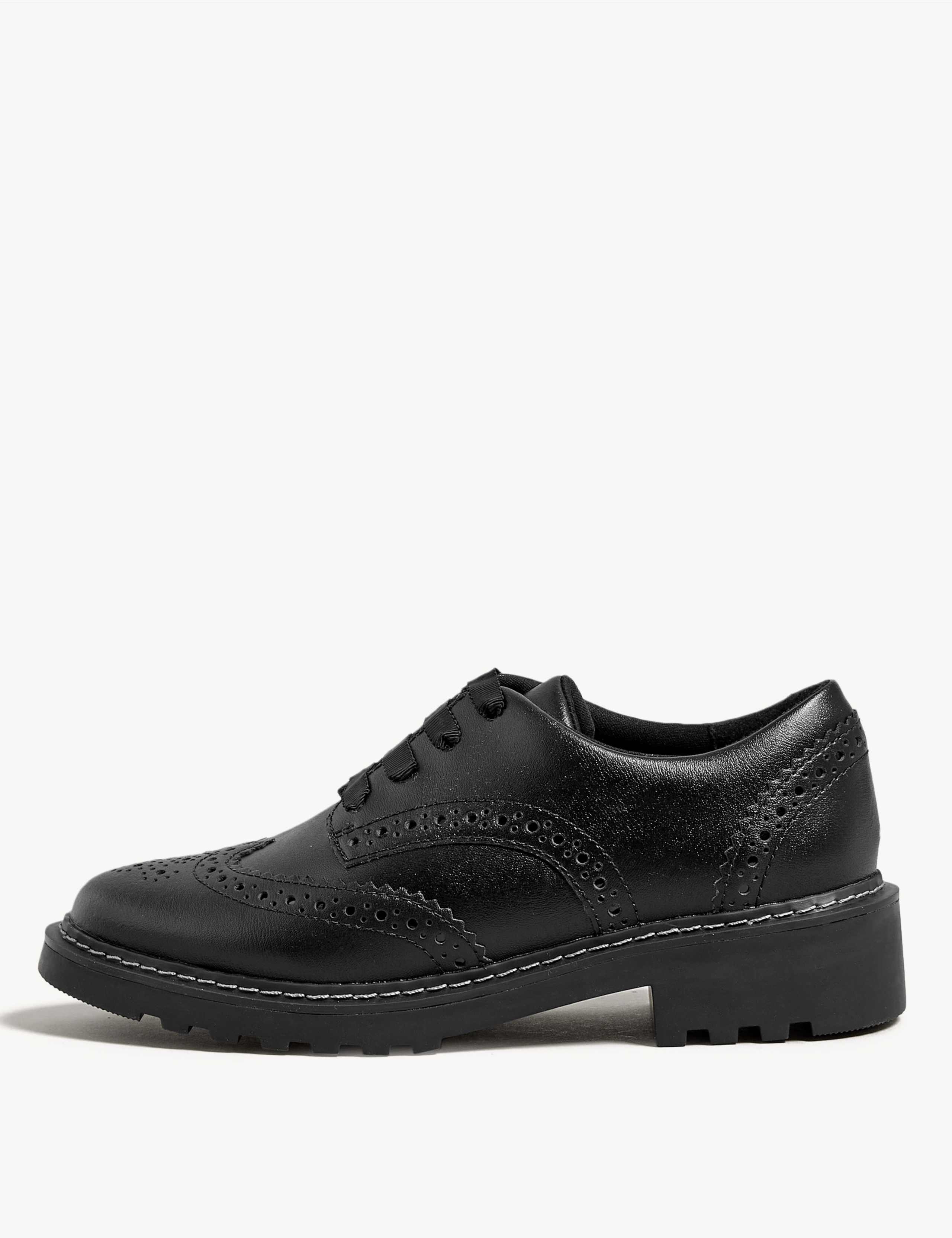 Kids' Leather School Shoes (13 Small - 7 Large) 5 of 6