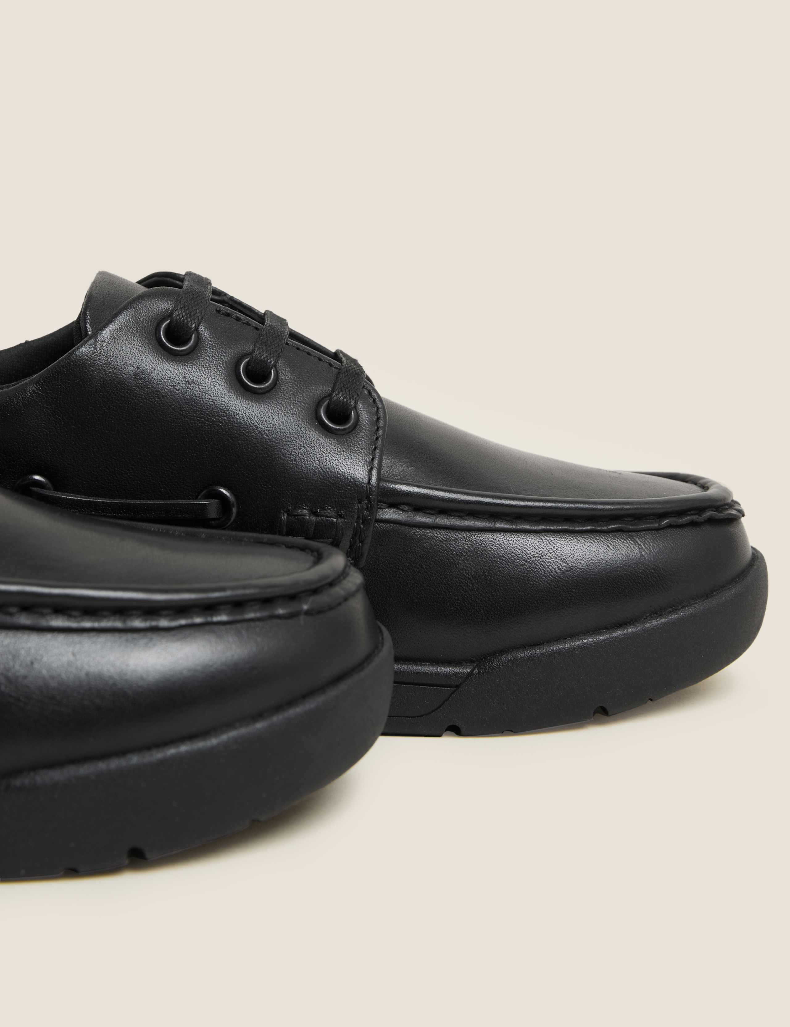 Kids' Leather Freshfeet™ School Shoes (13 Small - 9 Large) 3 of 4