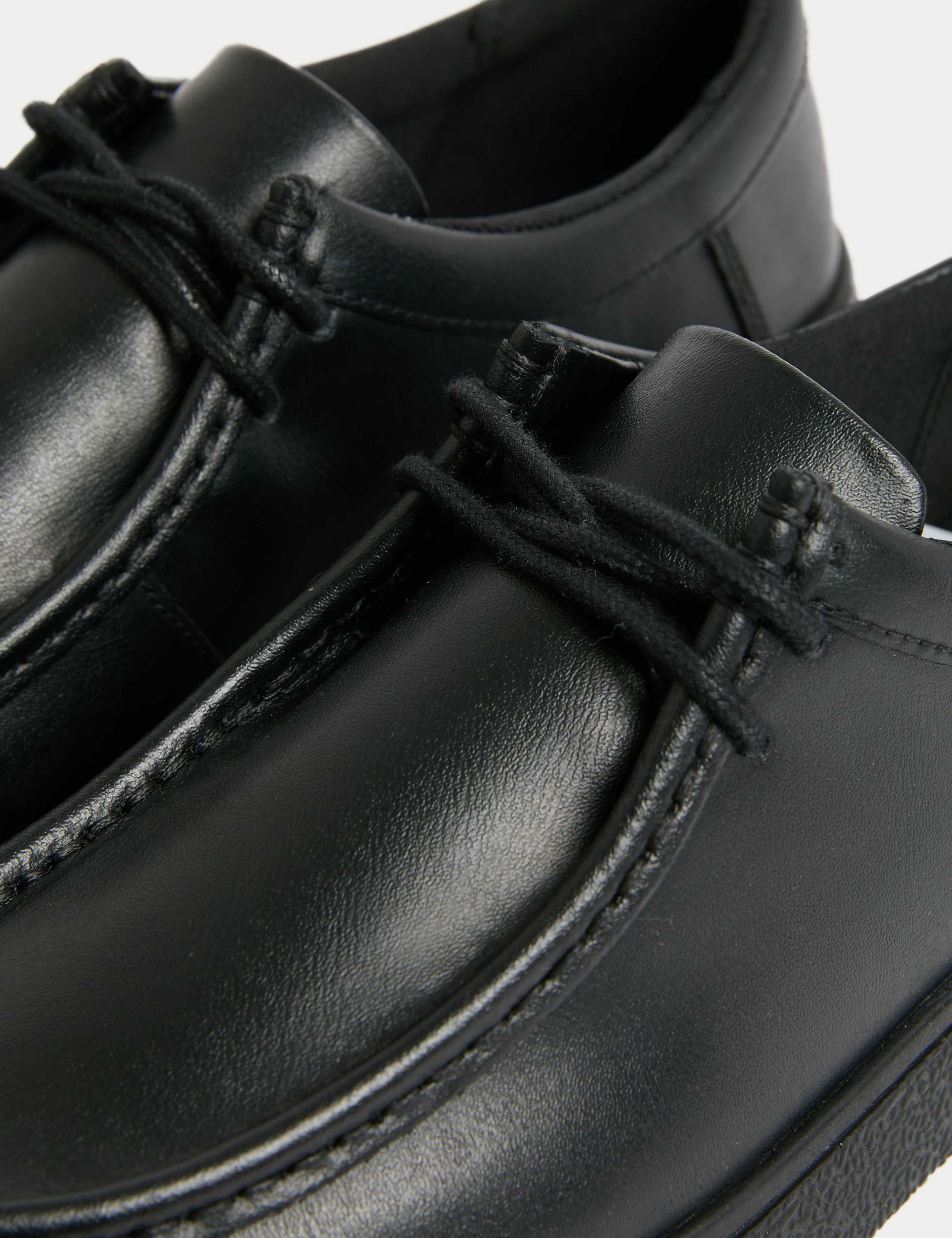 Kids' Leather School Shoes (13 Small - 9 Large) 3 of 4