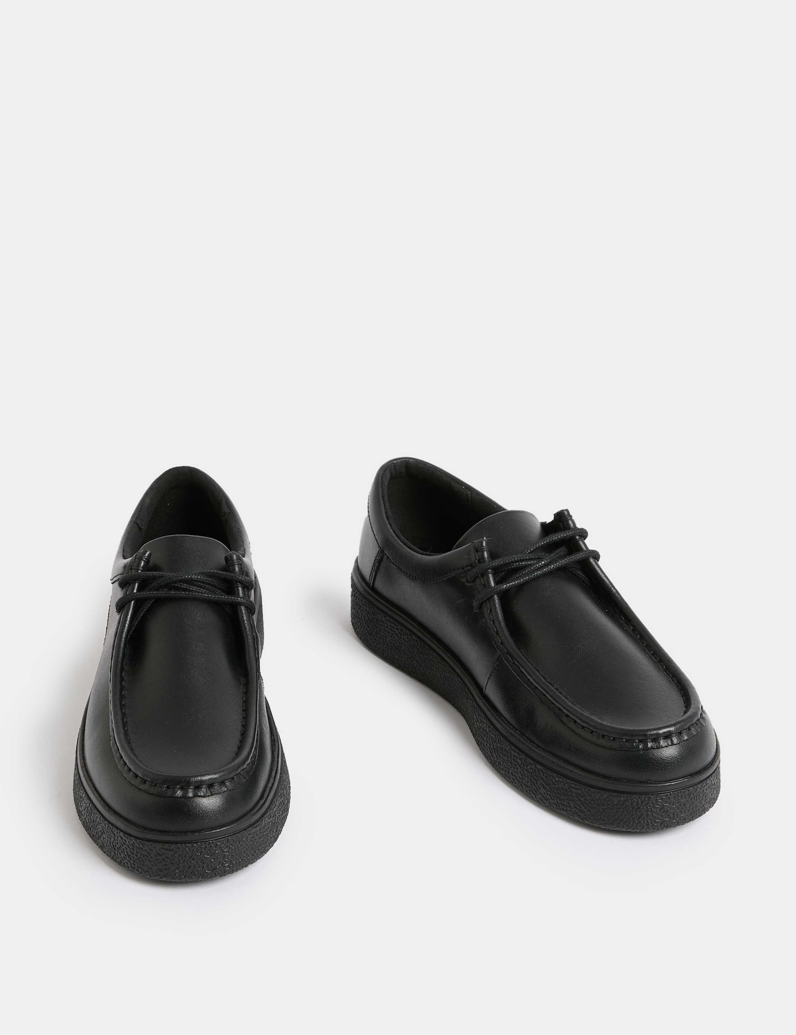 Kids' Leather School Shoes (13 Small - 9 Large) 2 of 4