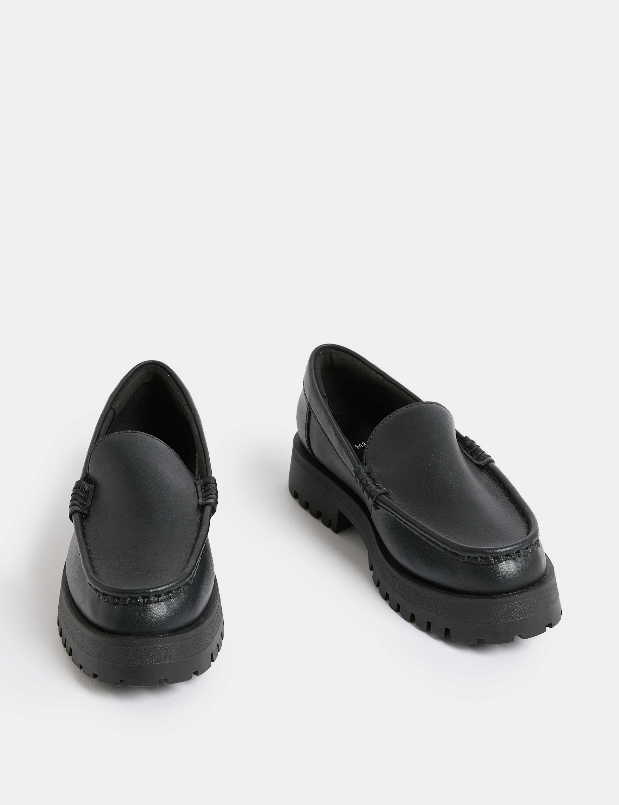 Kids' Leather School Shoes (13 Small - 7 Large) 2 of 4
