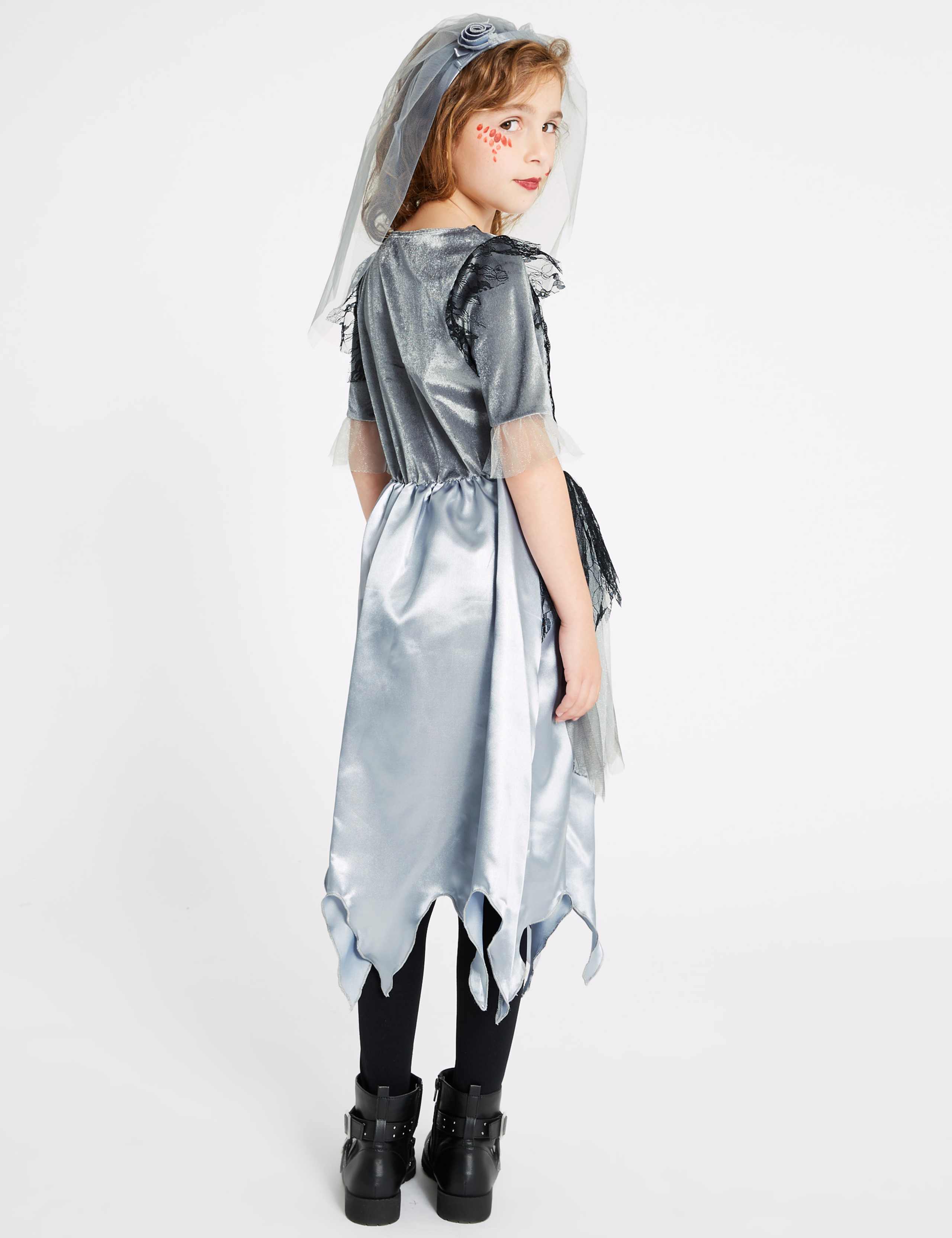 Kids' Zombie Bride Dress Up 3 of 4