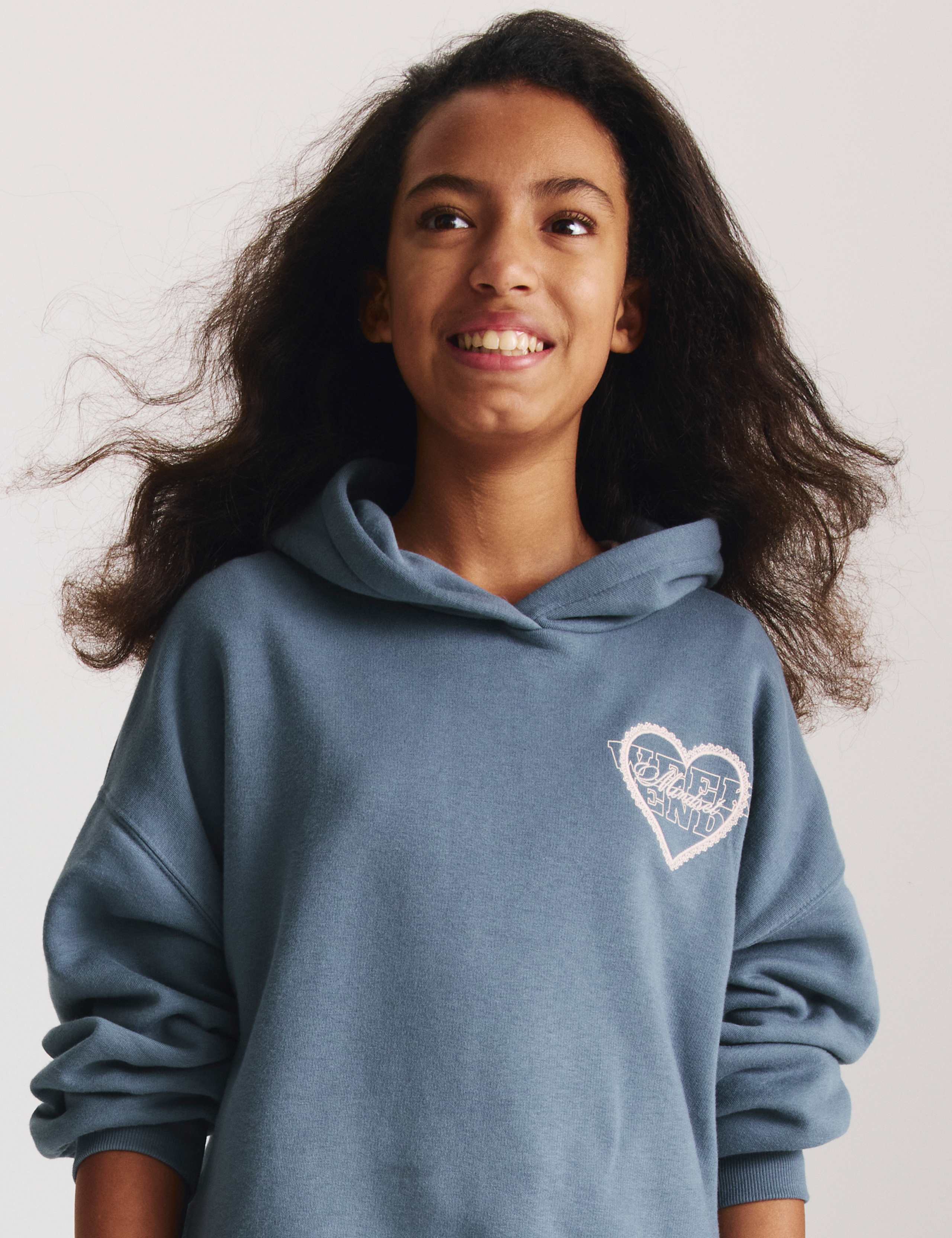 2pc Cotton Rich Sweatshirt and Joggers Set (6-16 Yrs) 4 of 6