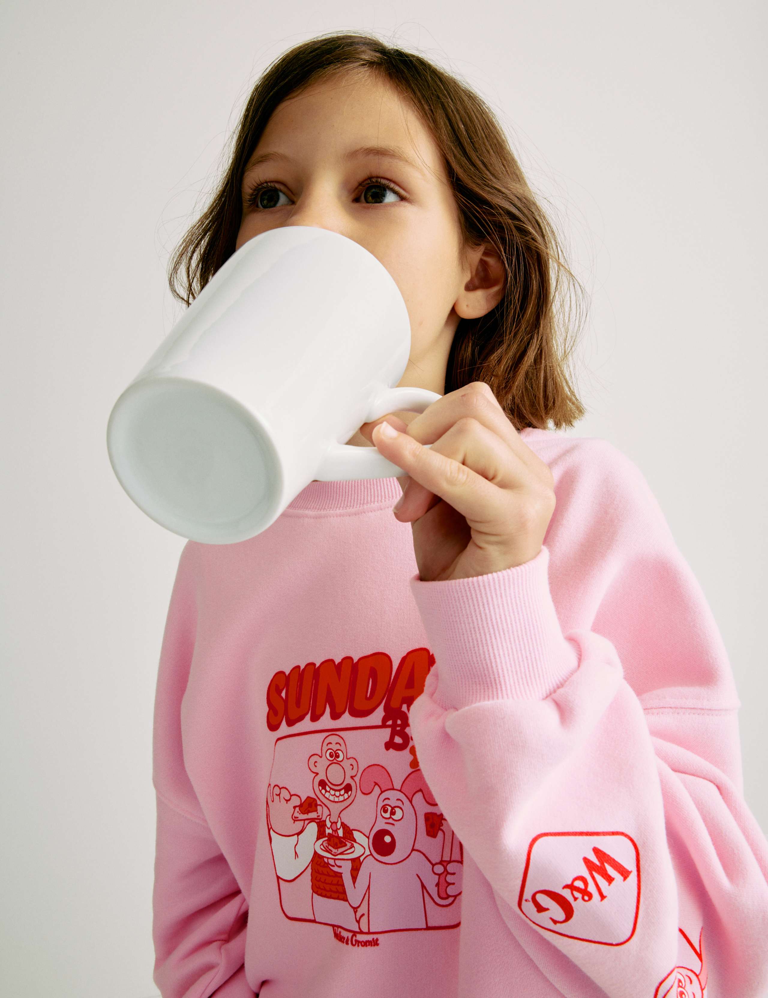 Cotton Rich Wallace & Gromit™ Sweatshirt (6-16 Yrs) 4 of 9