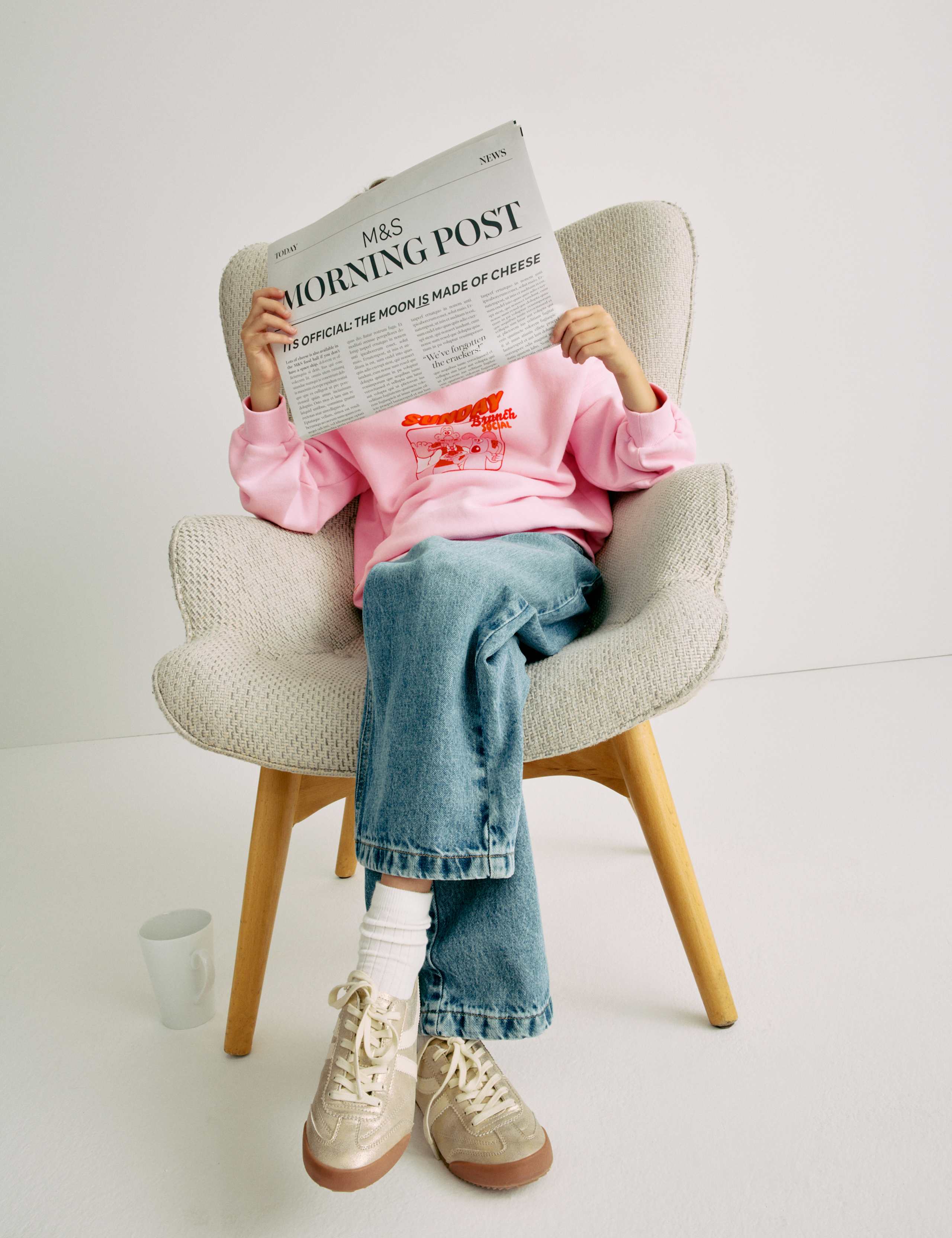 Cotton Rich Wallace & Grommit™ Sweatshirt (6-16 Yrs) 7 of 9