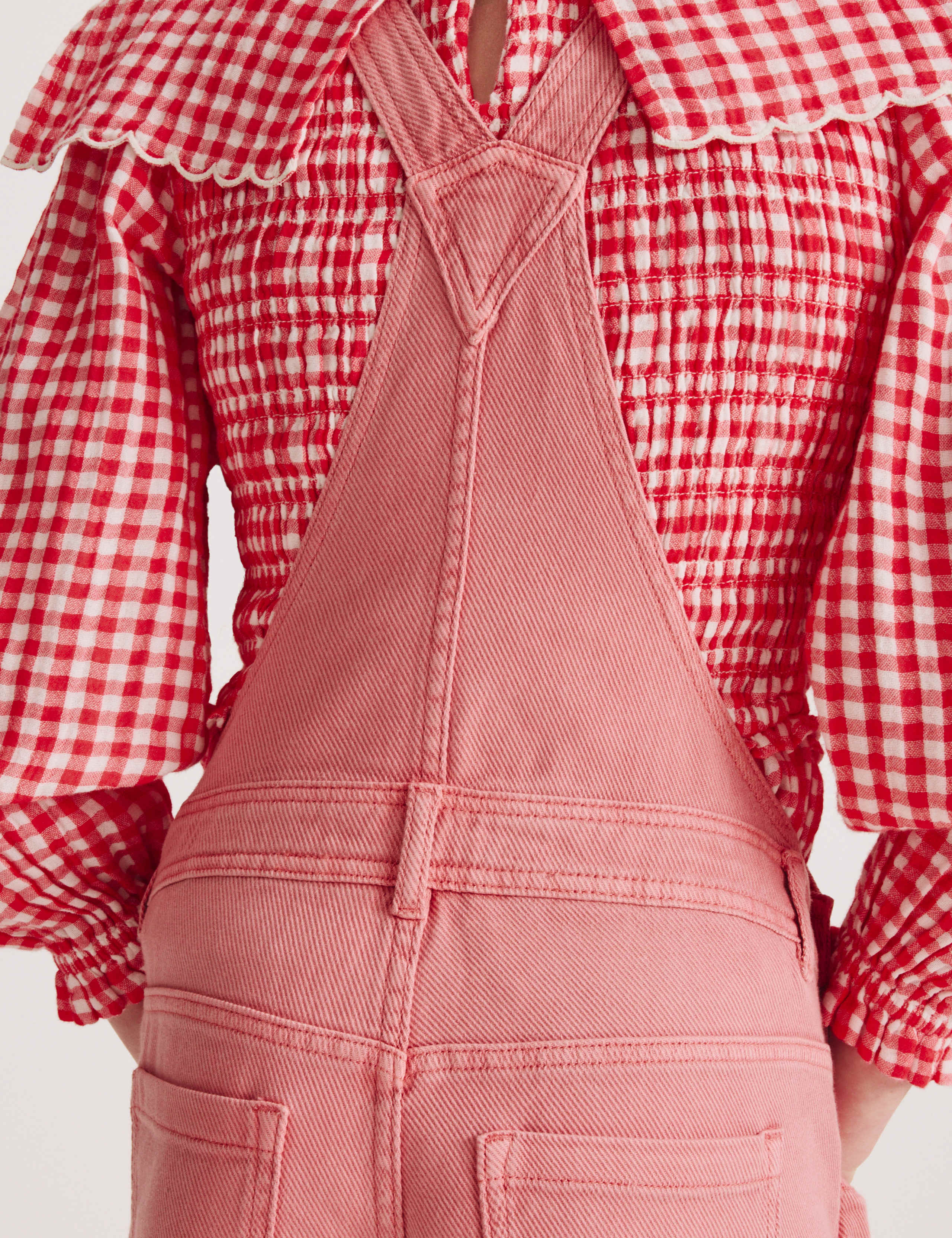 Pure Cotton Barrel Leg Dungarees (2-16 Yrs) 5 of 8