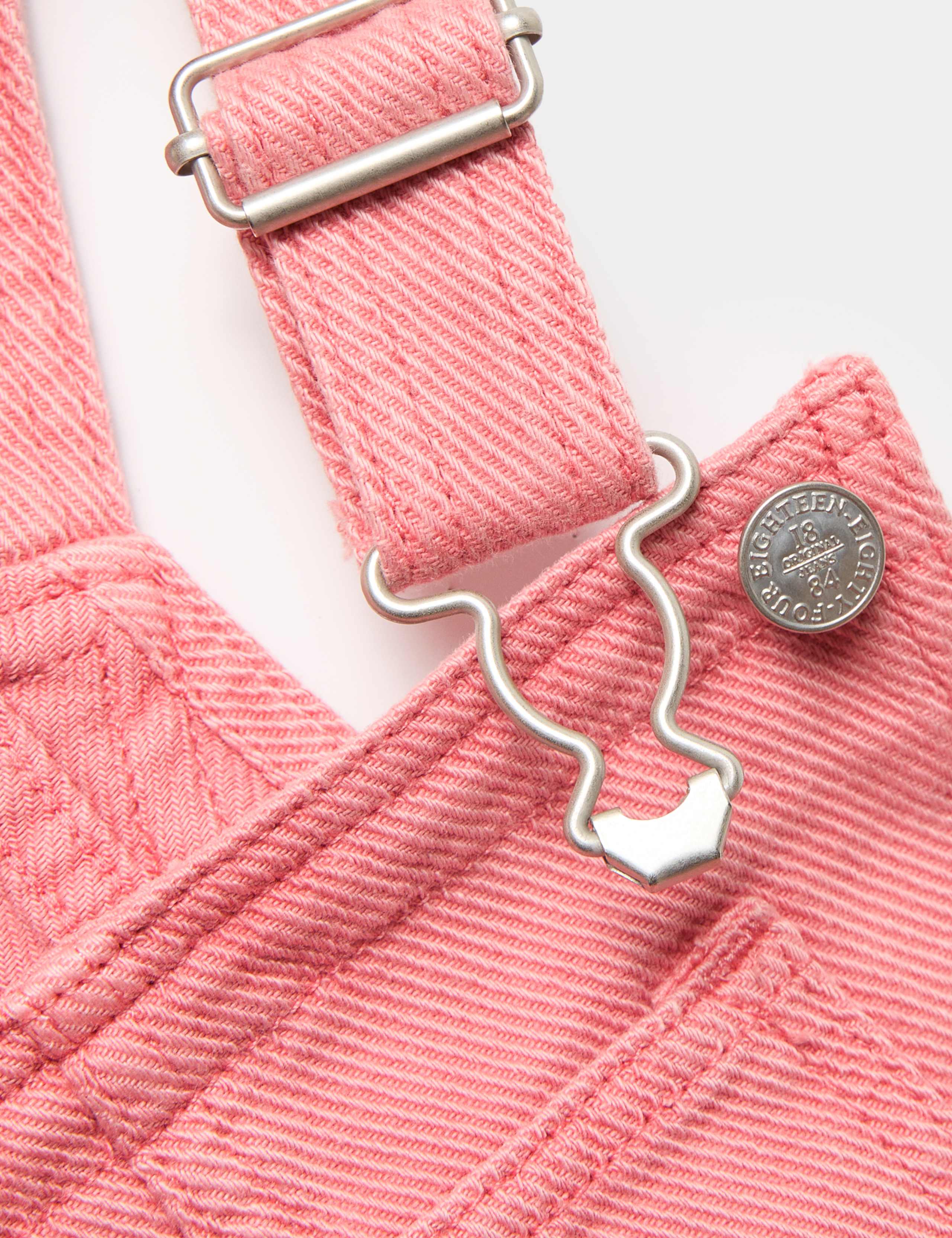 Pure Cotton Barrel Leg Dungarees (2-16 Years) 2 of 2