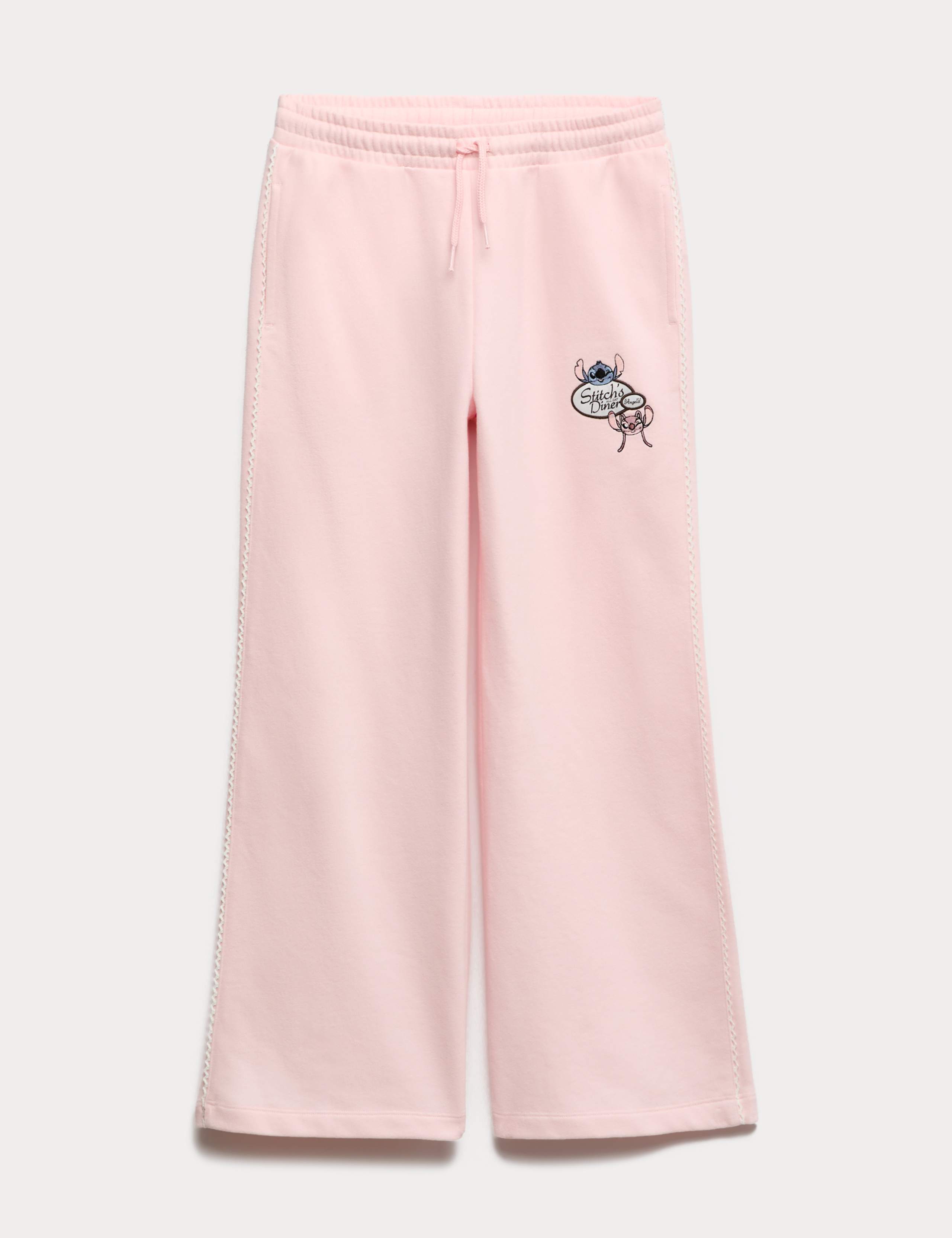 Cotton Rich Lilo & Stitch™ Joggers (6-16 Yrs) 1 of 3