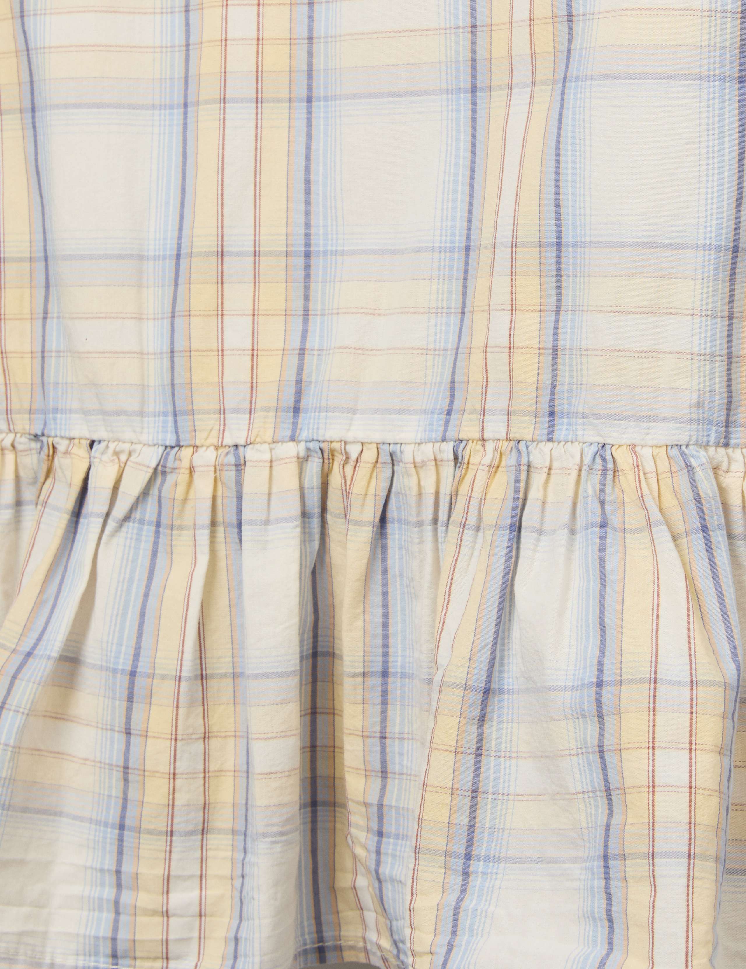 2pc Cotton Rich Knit Tabard and Check Shirt (6-16 Yrs) 3 of 3