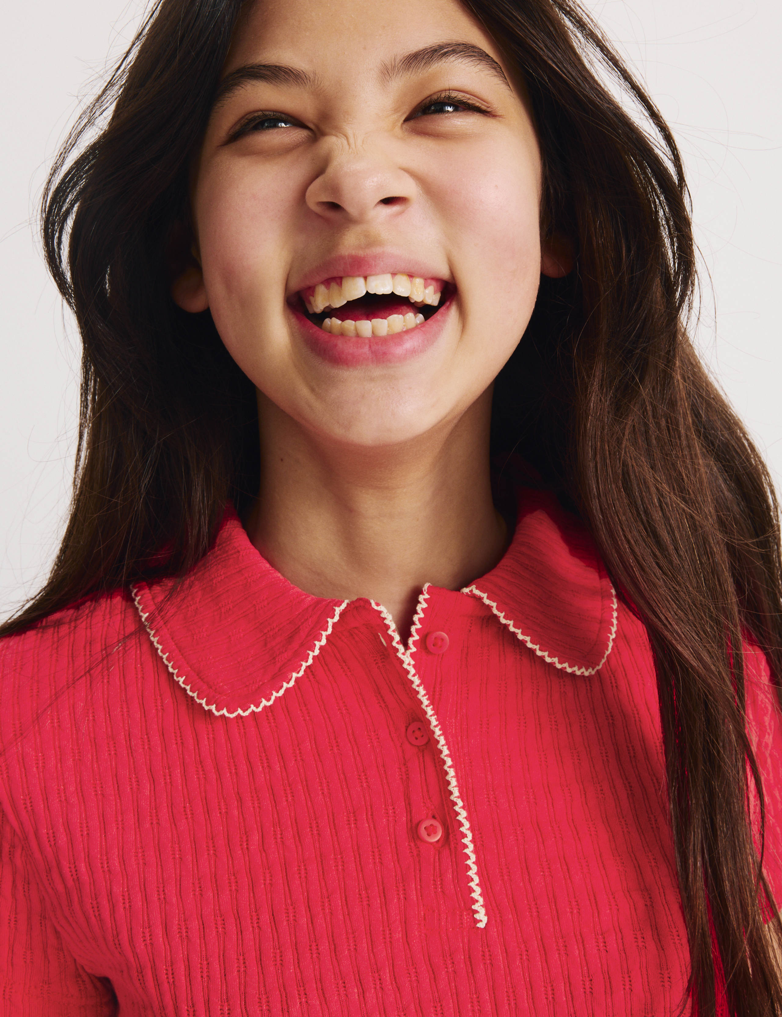 Pointelle Polo Shirt (6-16 Yrs) 4 of 6