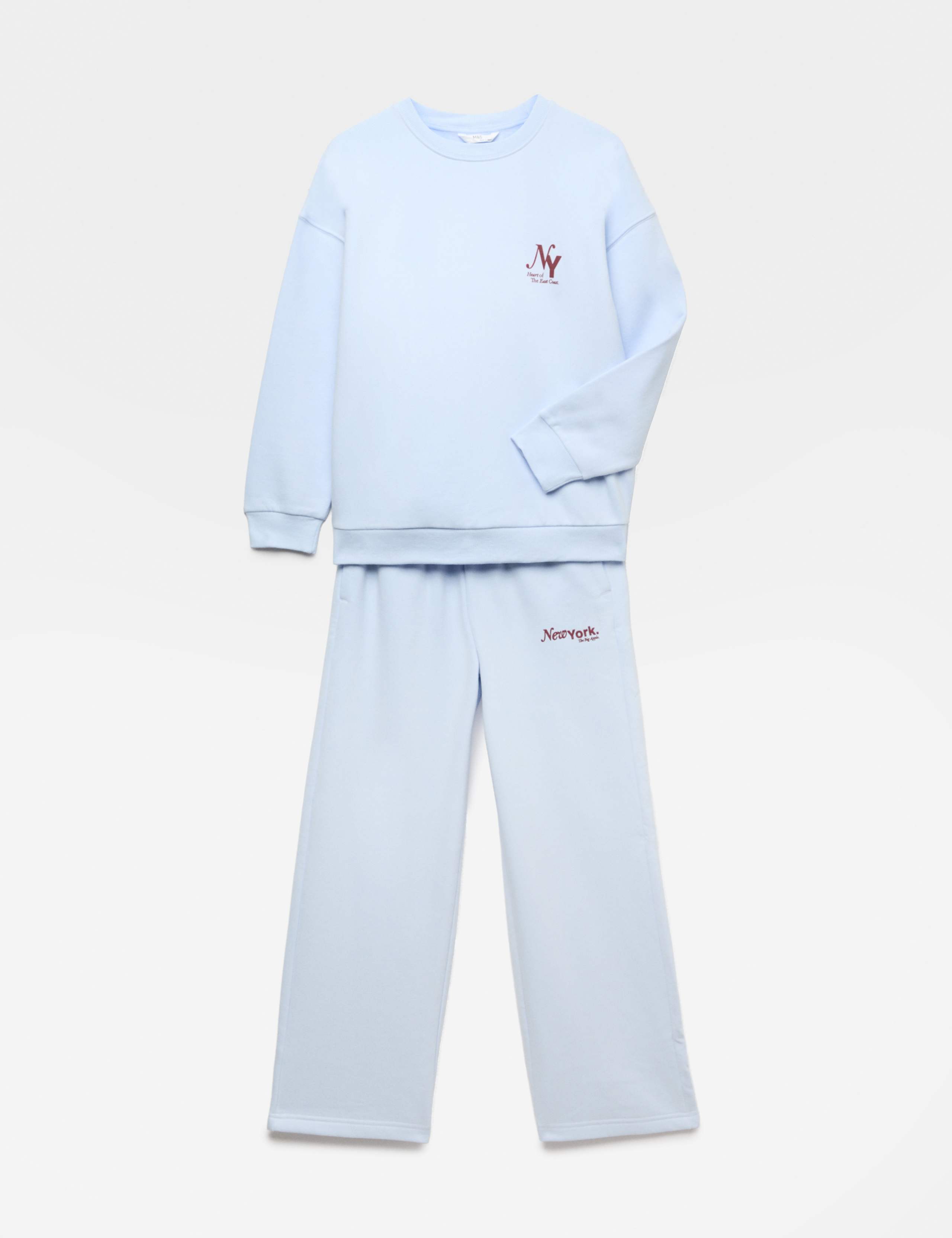 2 Piece NY Sweatshirt and Joggers Set (6-16 Yrs) 2 of 8