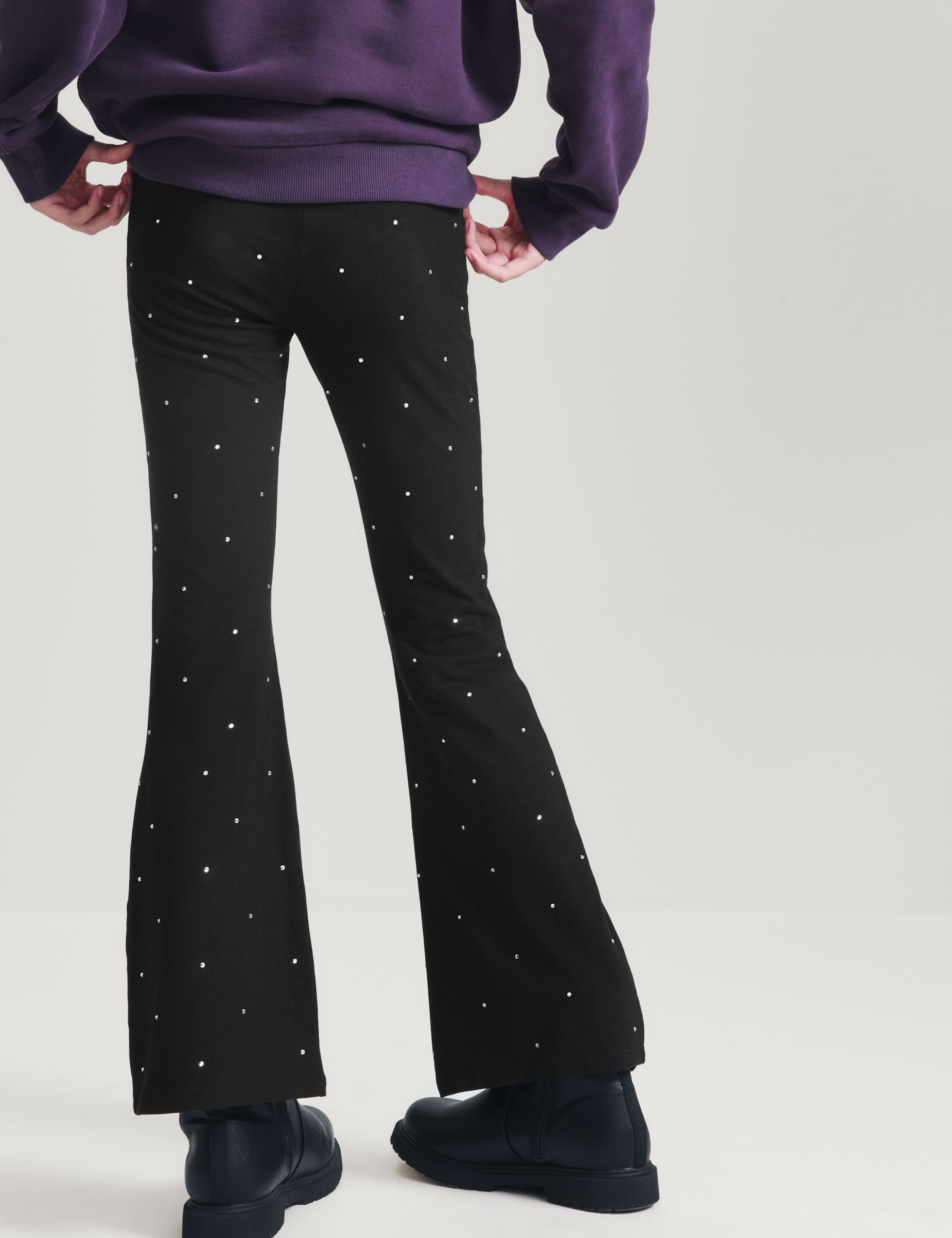 Cotton Rich Studded Kickflare Legging 4 of 6