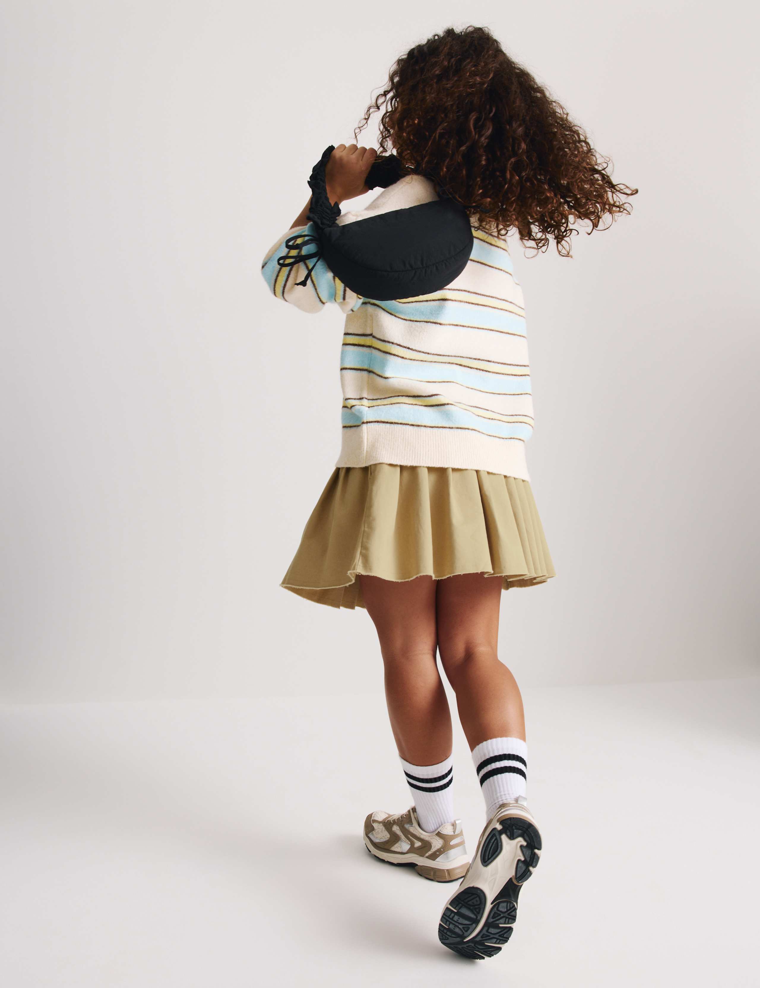 Cotton Rich Pleated Skirt (6-16 Yrs) 3 of 7