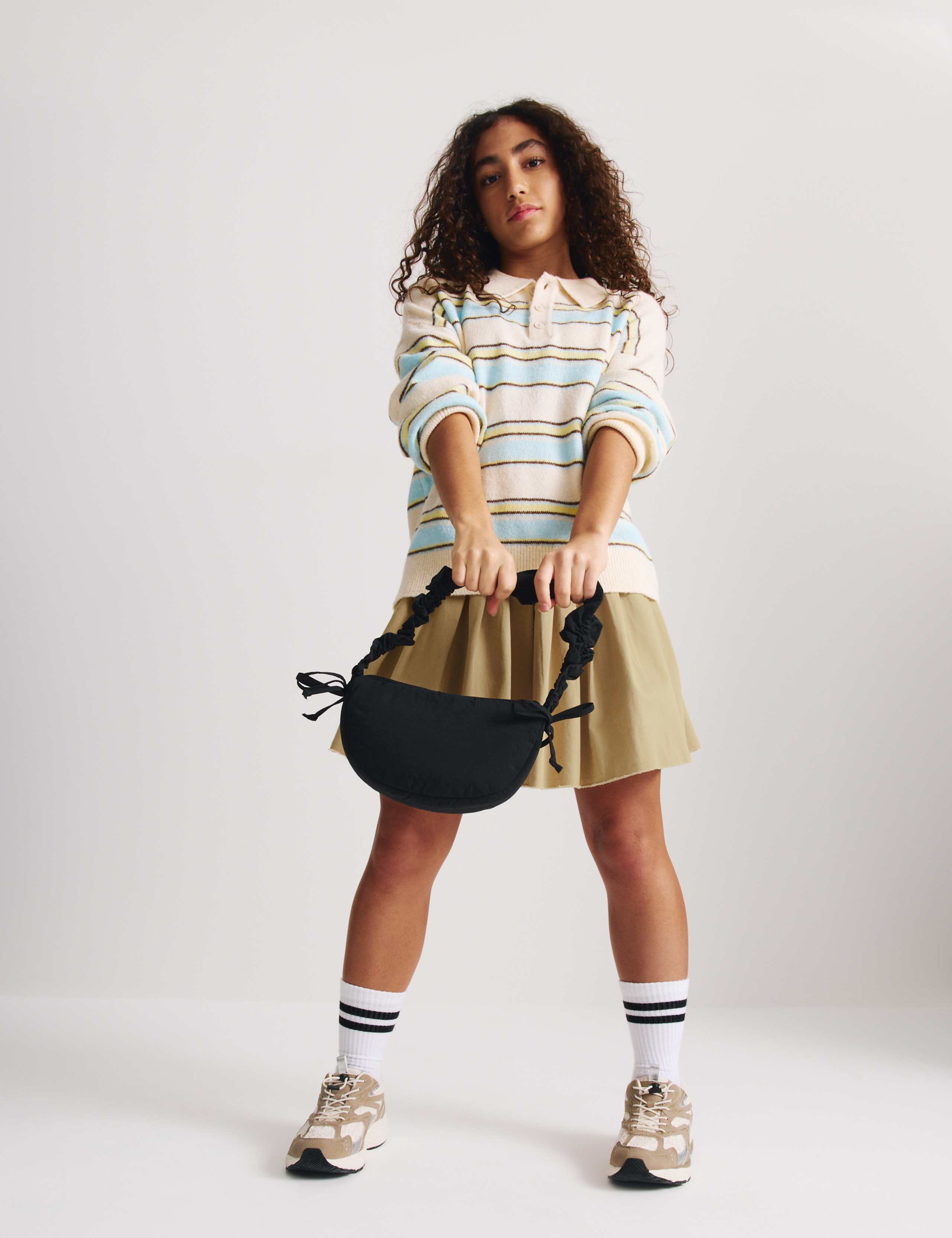 Cotton Rich Pleated Skirt (6-16 Yrs) 6 of 7