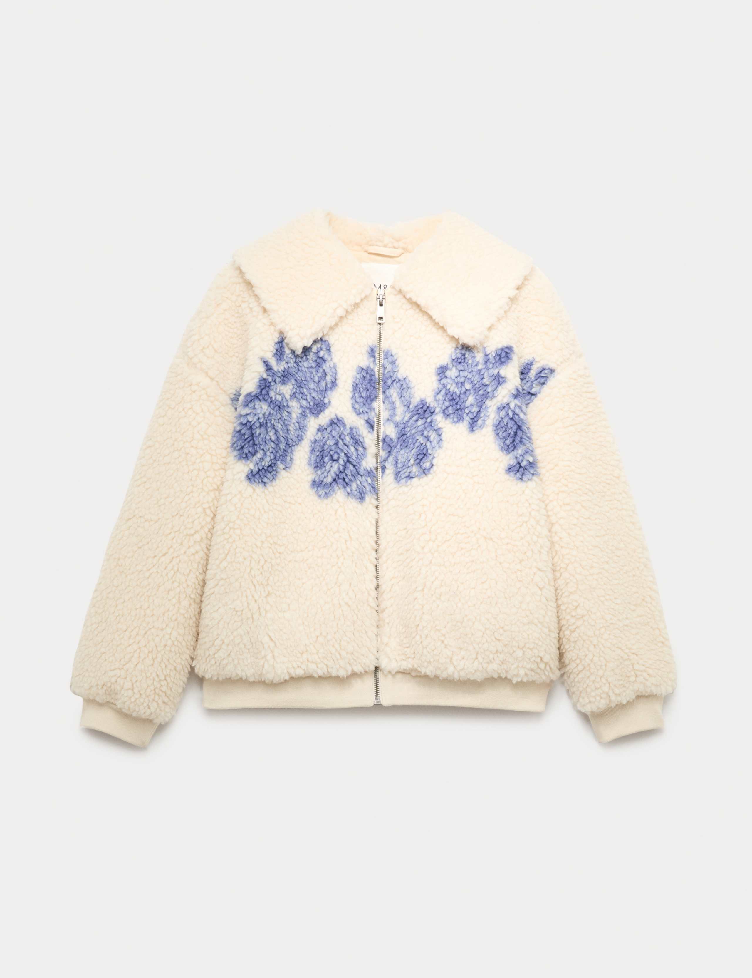 Floral Print Borg Jacket (6-16 Yrs) 1 of 1