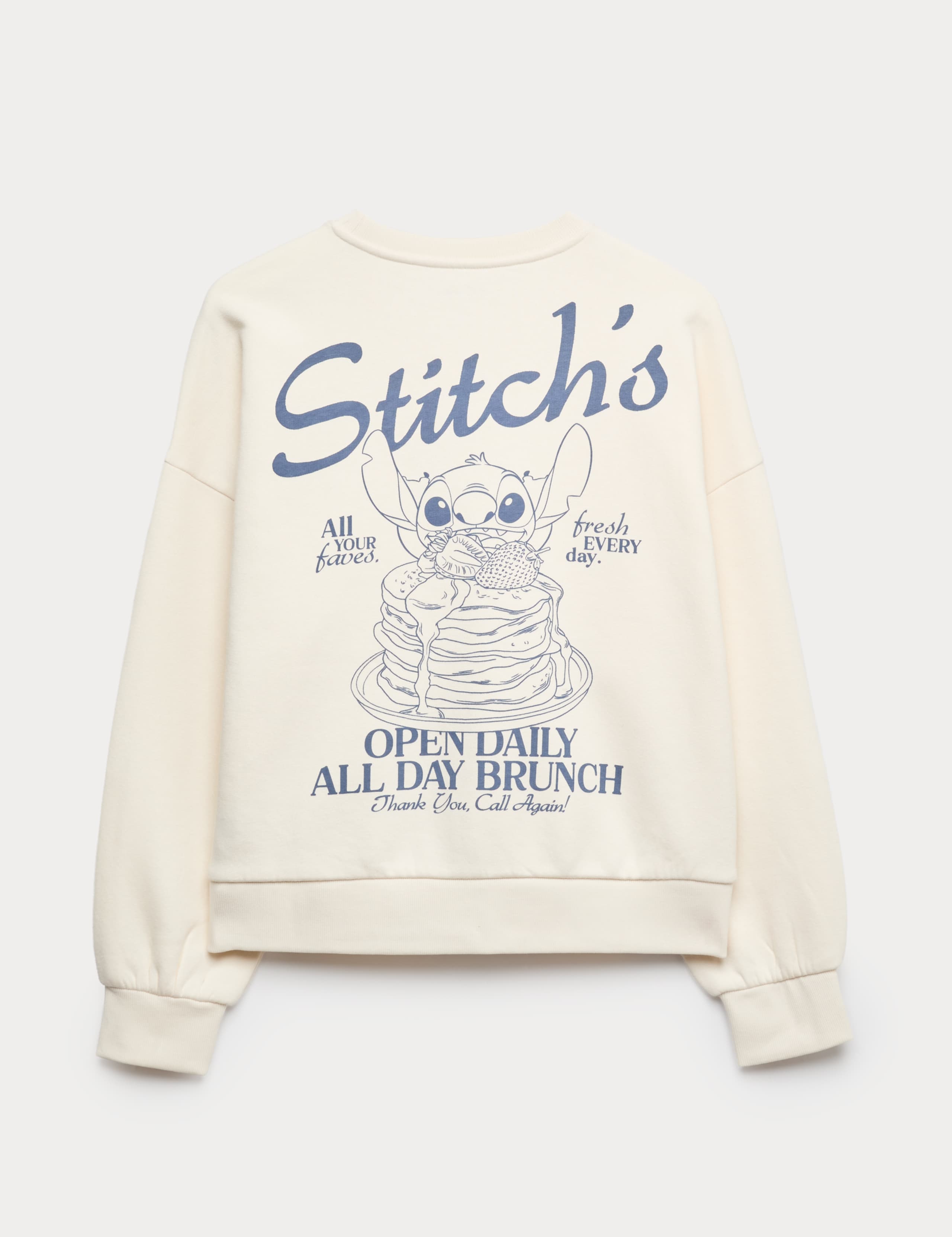 Cotton Rich Lilo & Stitch™ Sweatshirt (2-16 Yrs) 2 of 2