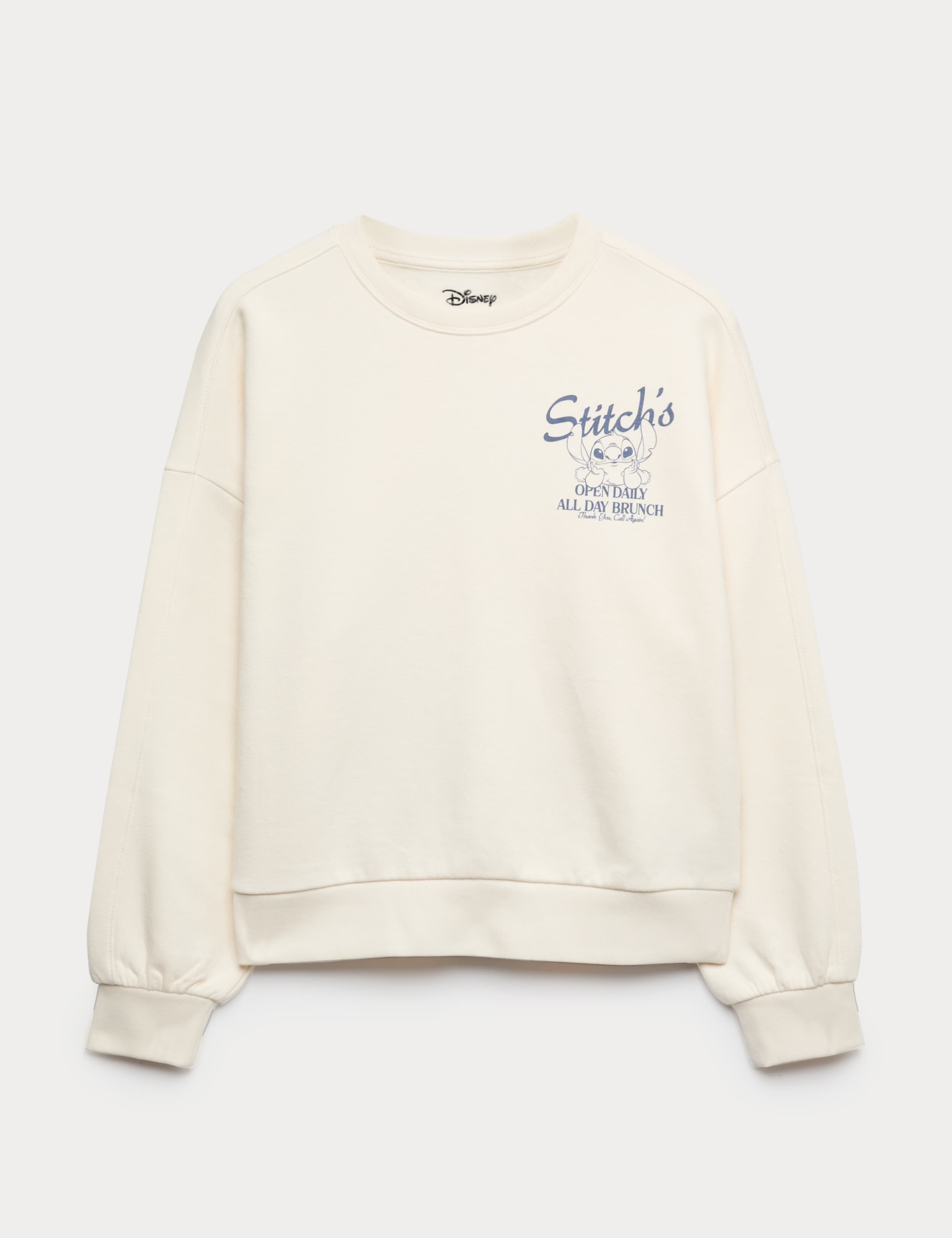 Cotton Rich Lilo & Stitch™ Sweatshirt (2-16 Yrs) 1 of 2