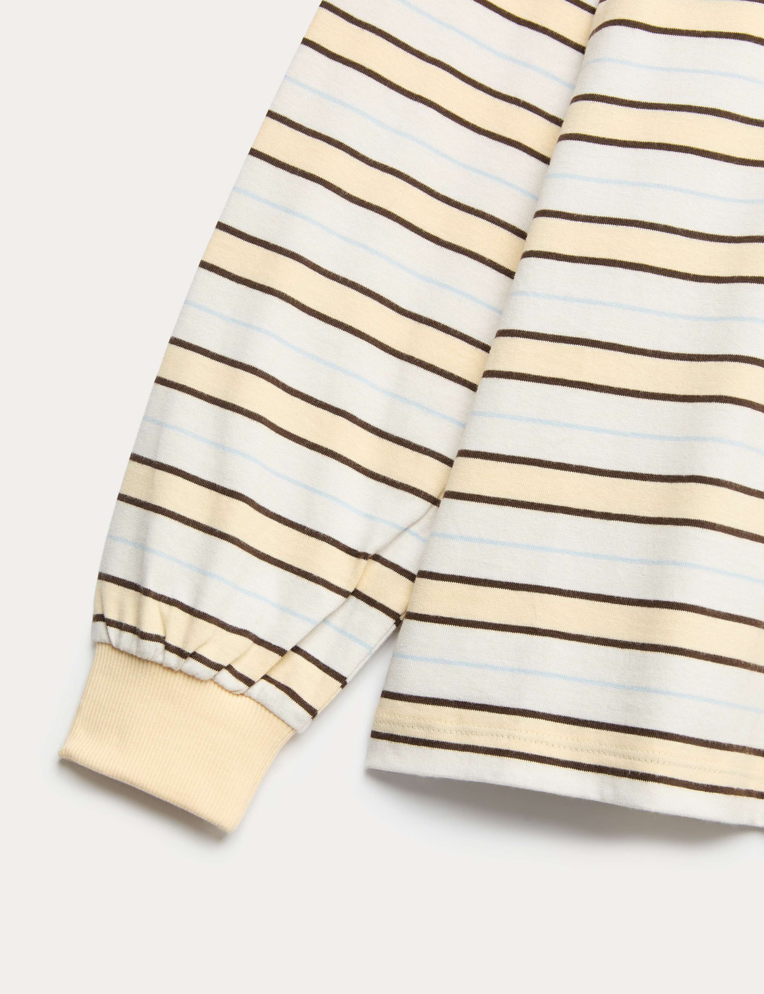 Pure Cotton Striped Top (6-16 Yrs) 2 of 2