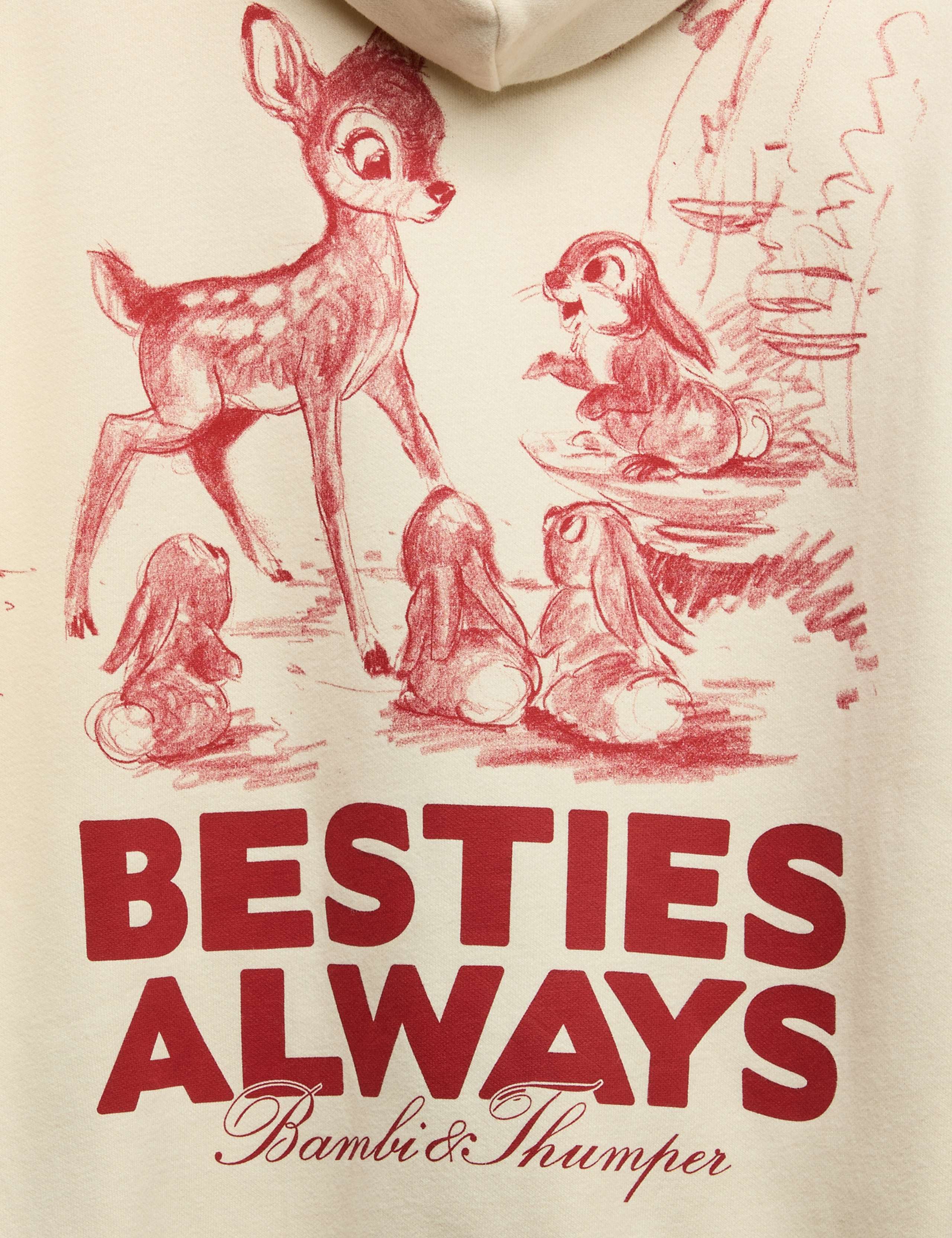 Cotton Rich Bambi™ Hoodie (6-16 Yrs) 2 of 2