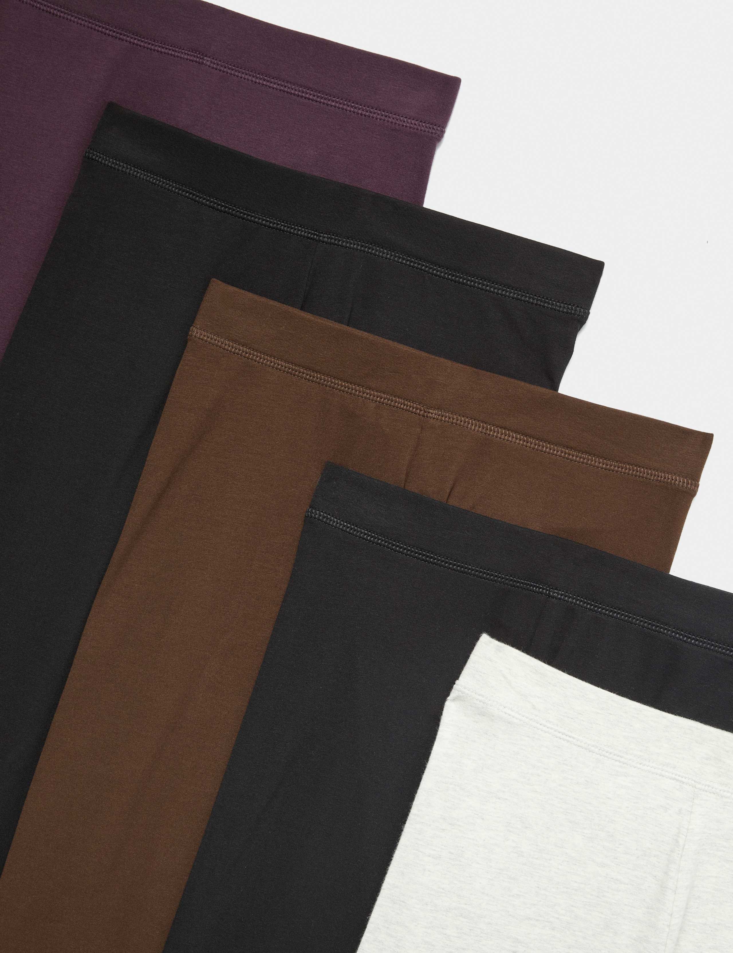 5 Pack Cotton Rich Leggings (6-16 Yrs) 2 of 2