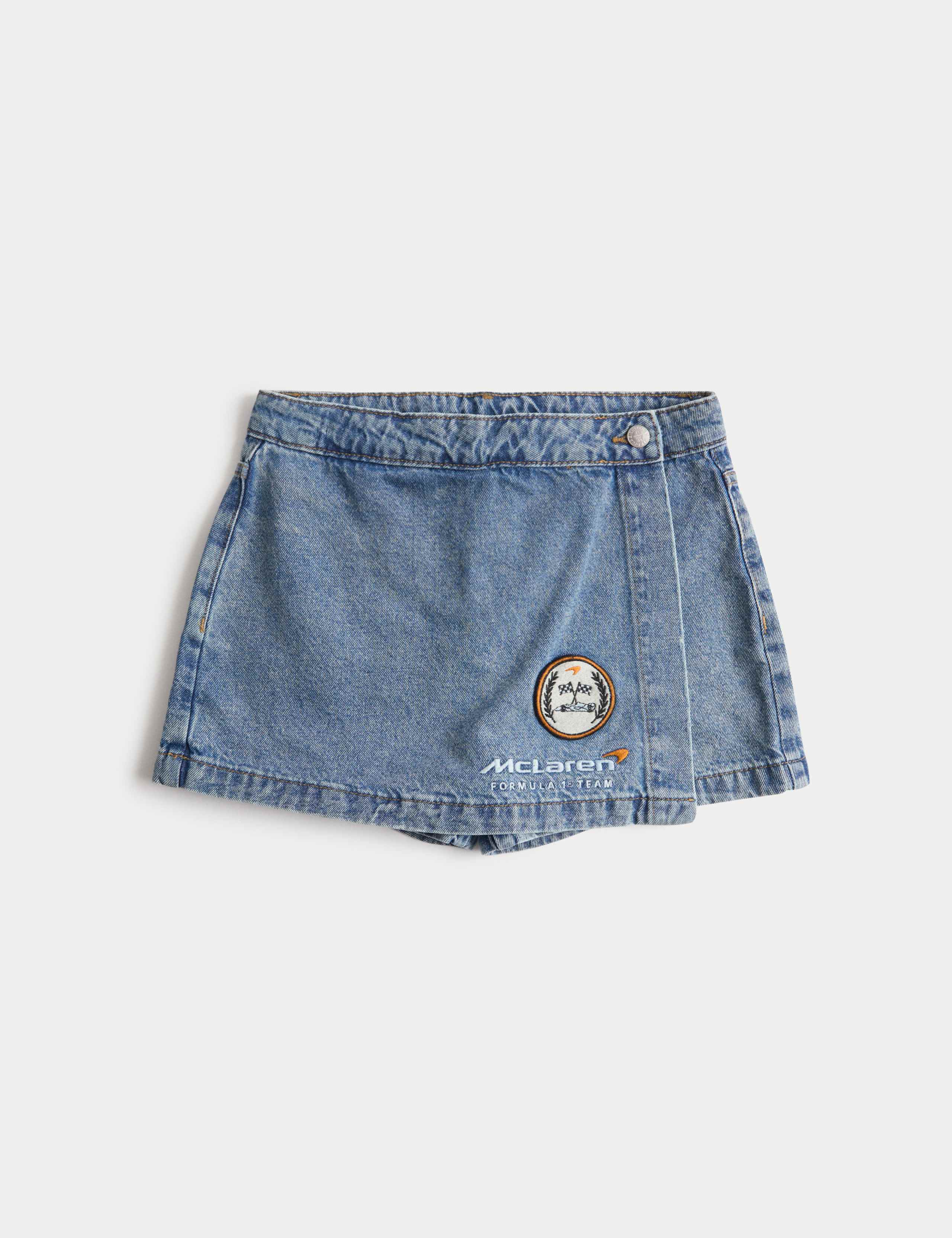 McLaren™ Denim Skort (6-16 Yrs) 1 of 3