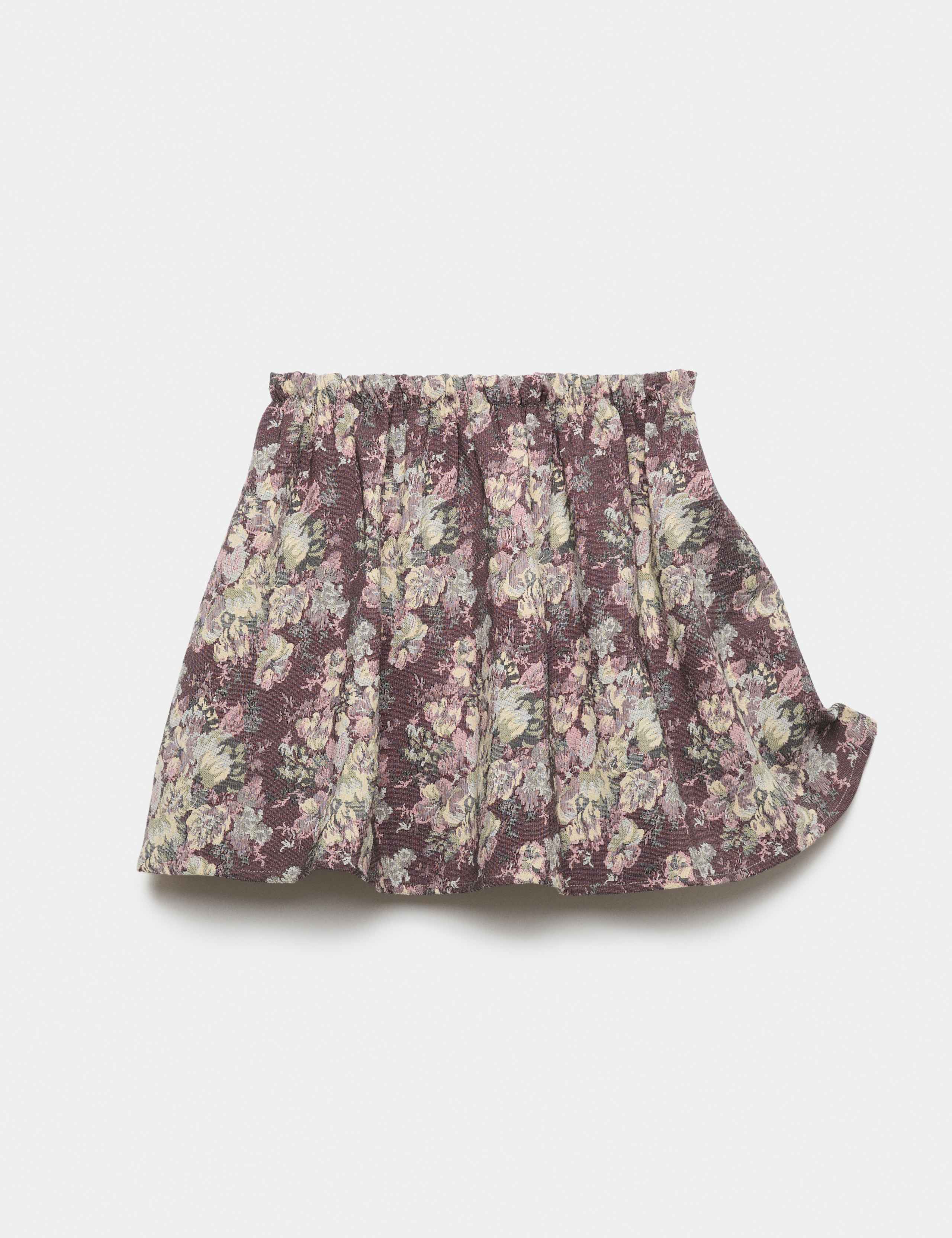 Floral Tapestry Skater Skirt 1 of 1