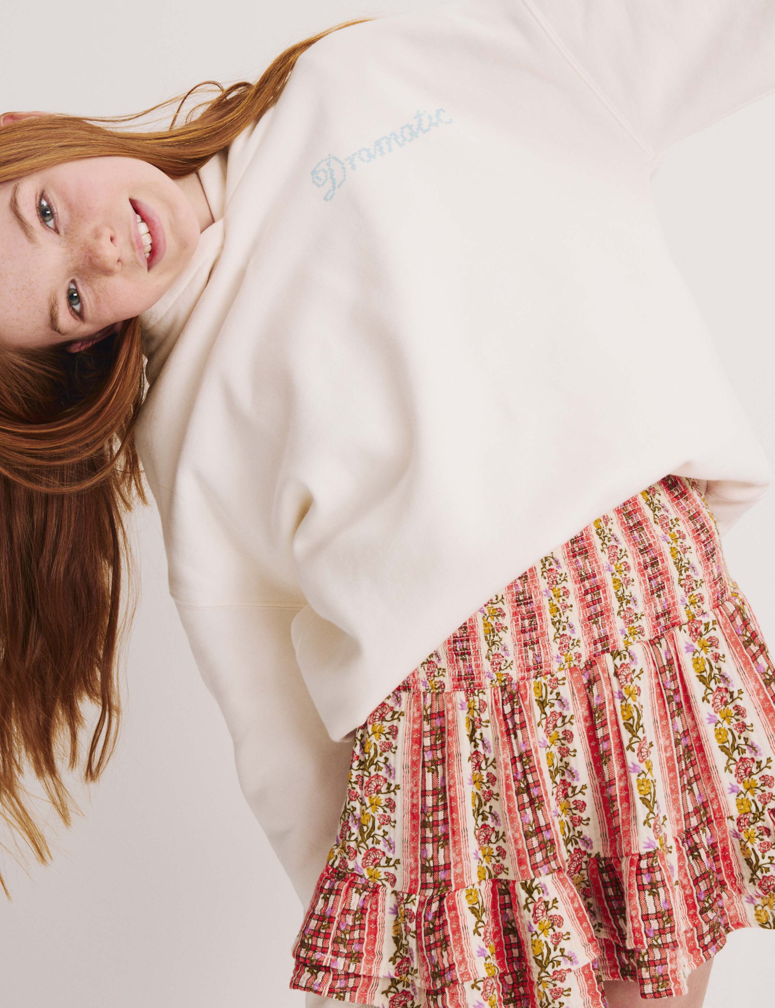 Floral Print Rara Skirt (6-16 Yrs) 5 of 5