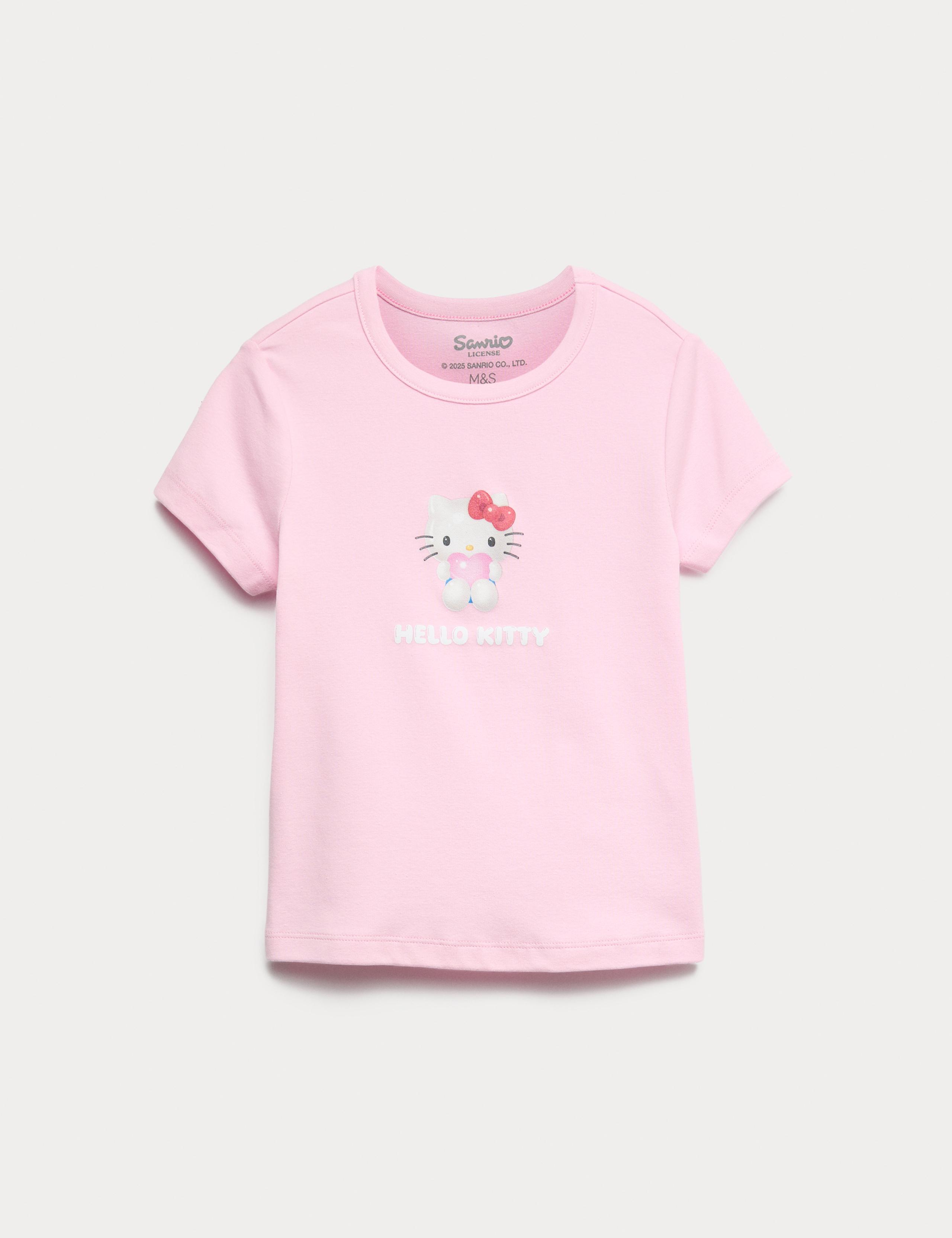 Pure Cotton Hello Kitty™ Baby T-Shirt (3-15 Yrs) 1 of 2
