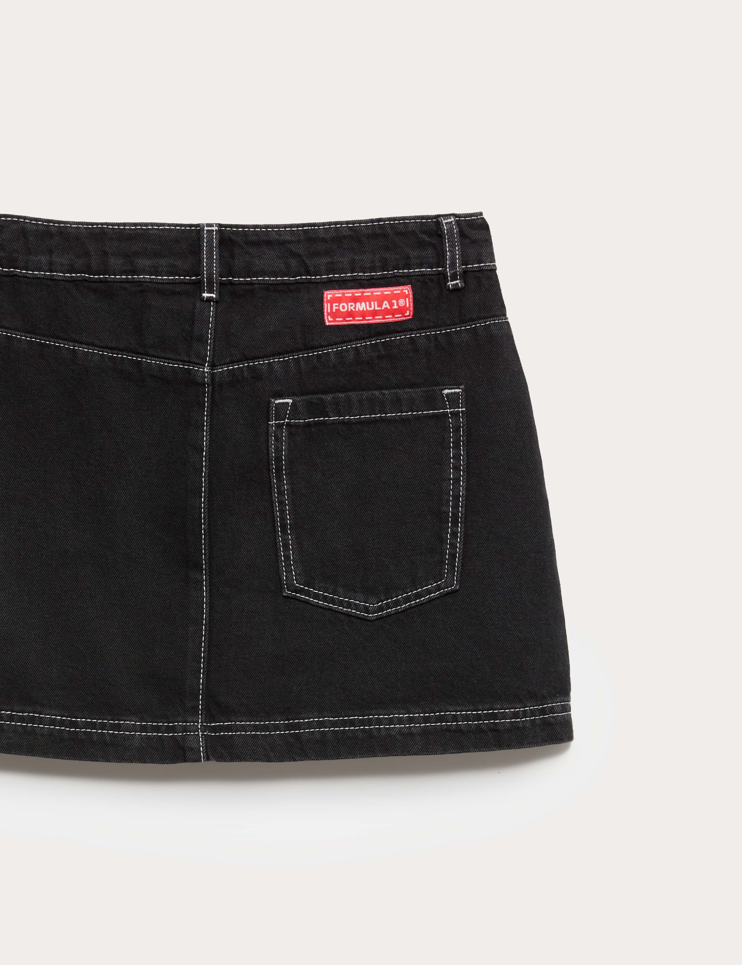 Denim F1™ Mini Skirt (6-16 Yrs) 2 of 2
