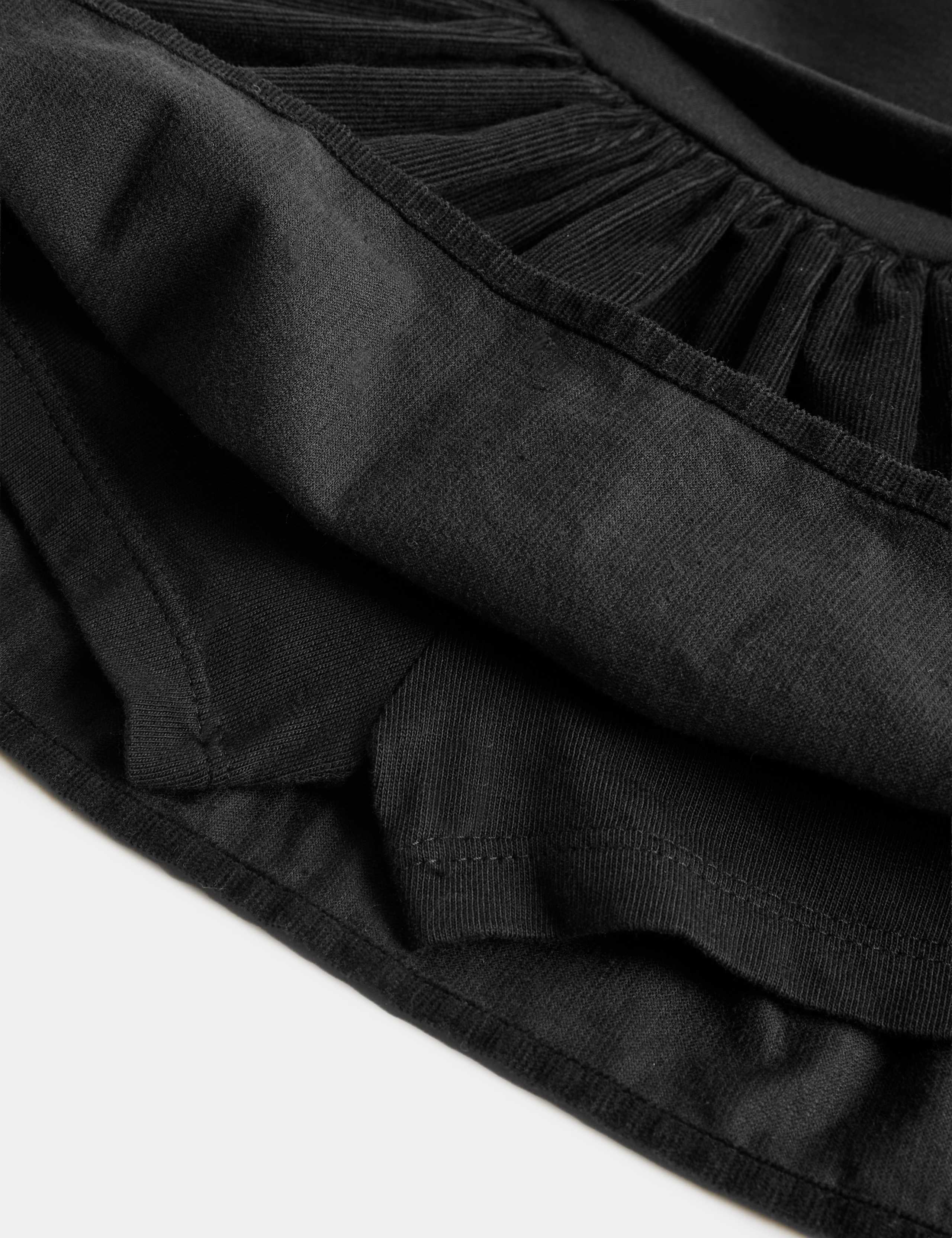 Pure Cotton Fold Over Mini Skort 3 of 3