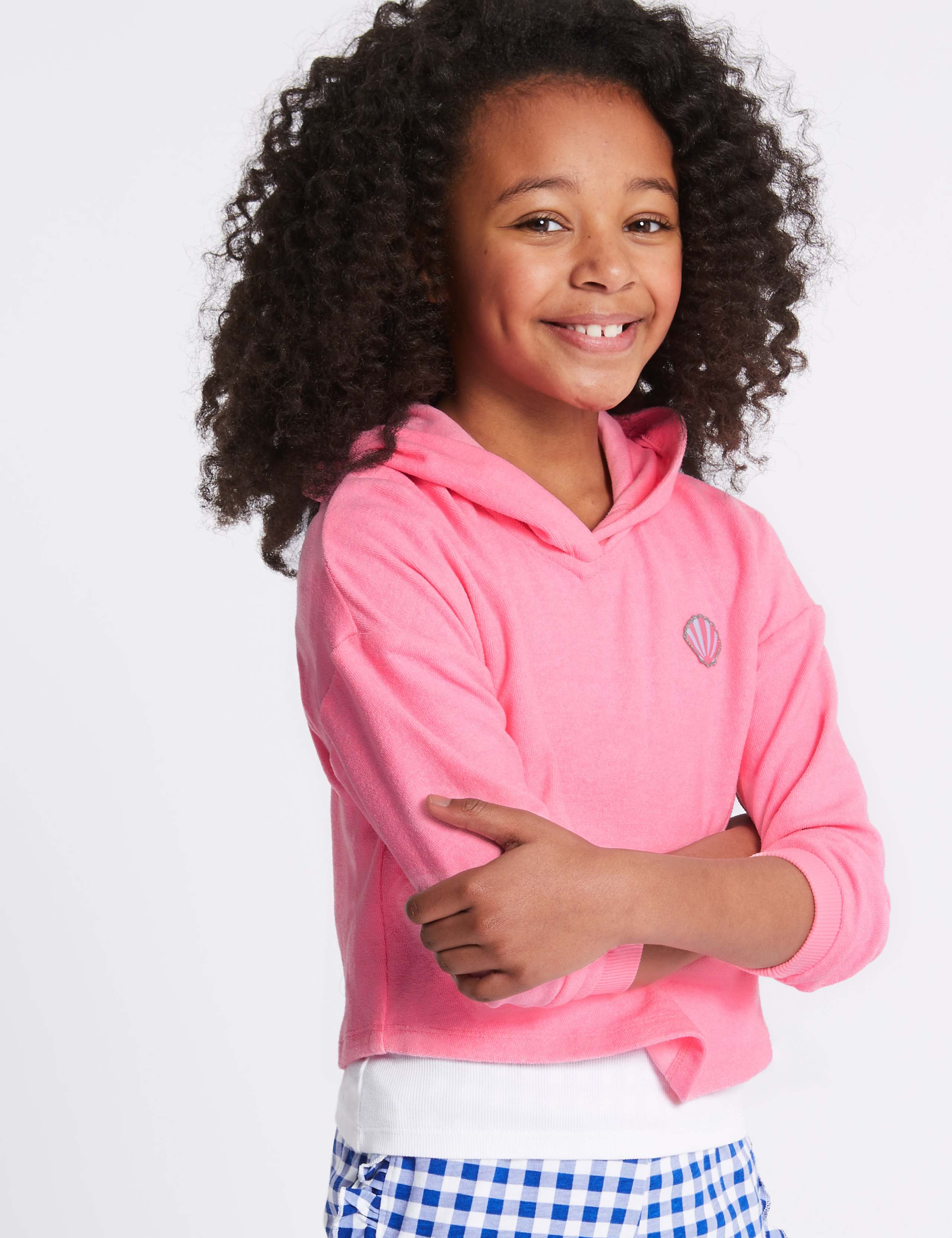 Cotton Blend Sweatshirt (3-16 Years) 1 of 4