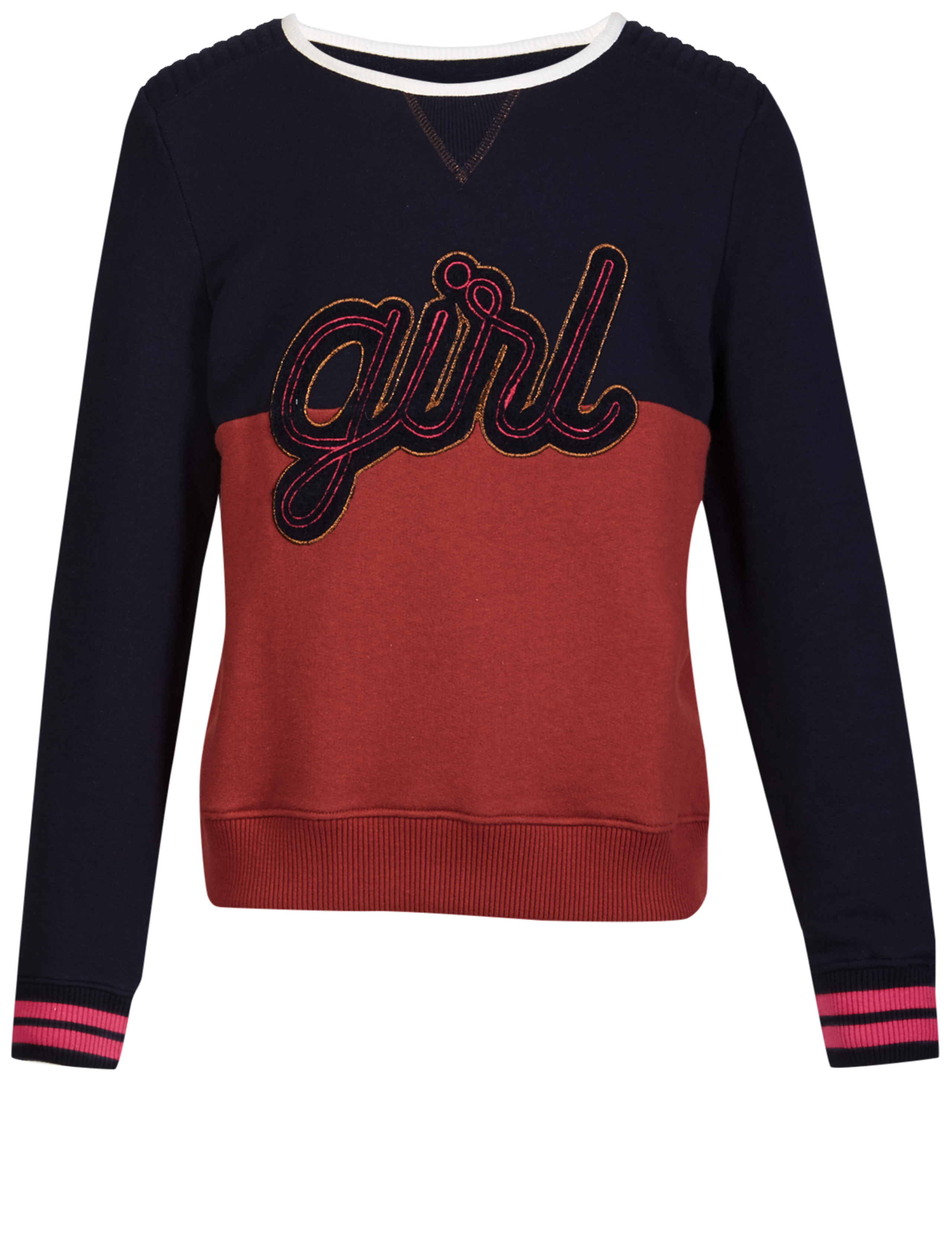 Cotton Rich Long Sleeve Sweatshirt (5-14 Years) 3 of 4