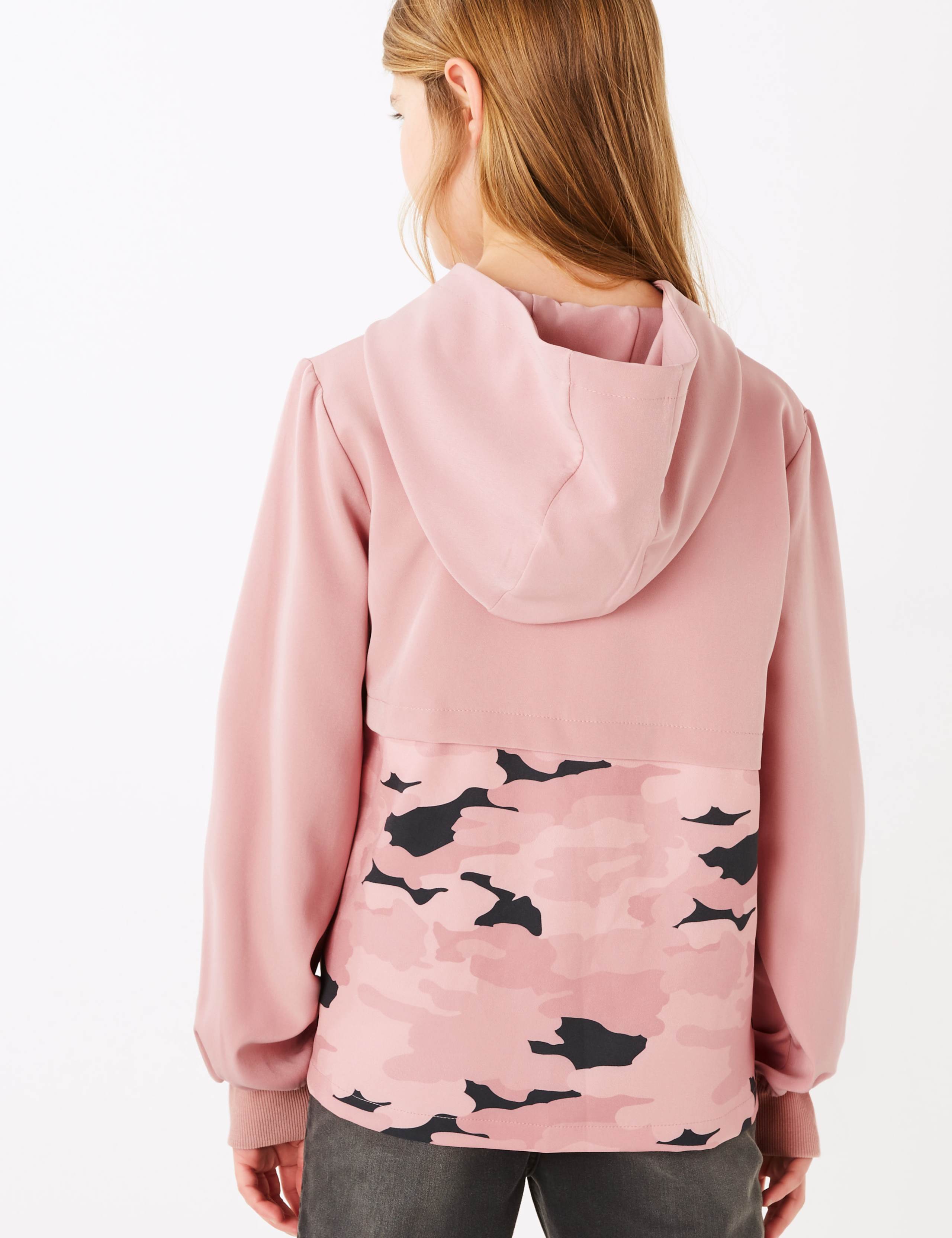 Camouflage Colour Block Zip Hoodie (6-16 Years) 5 of 5