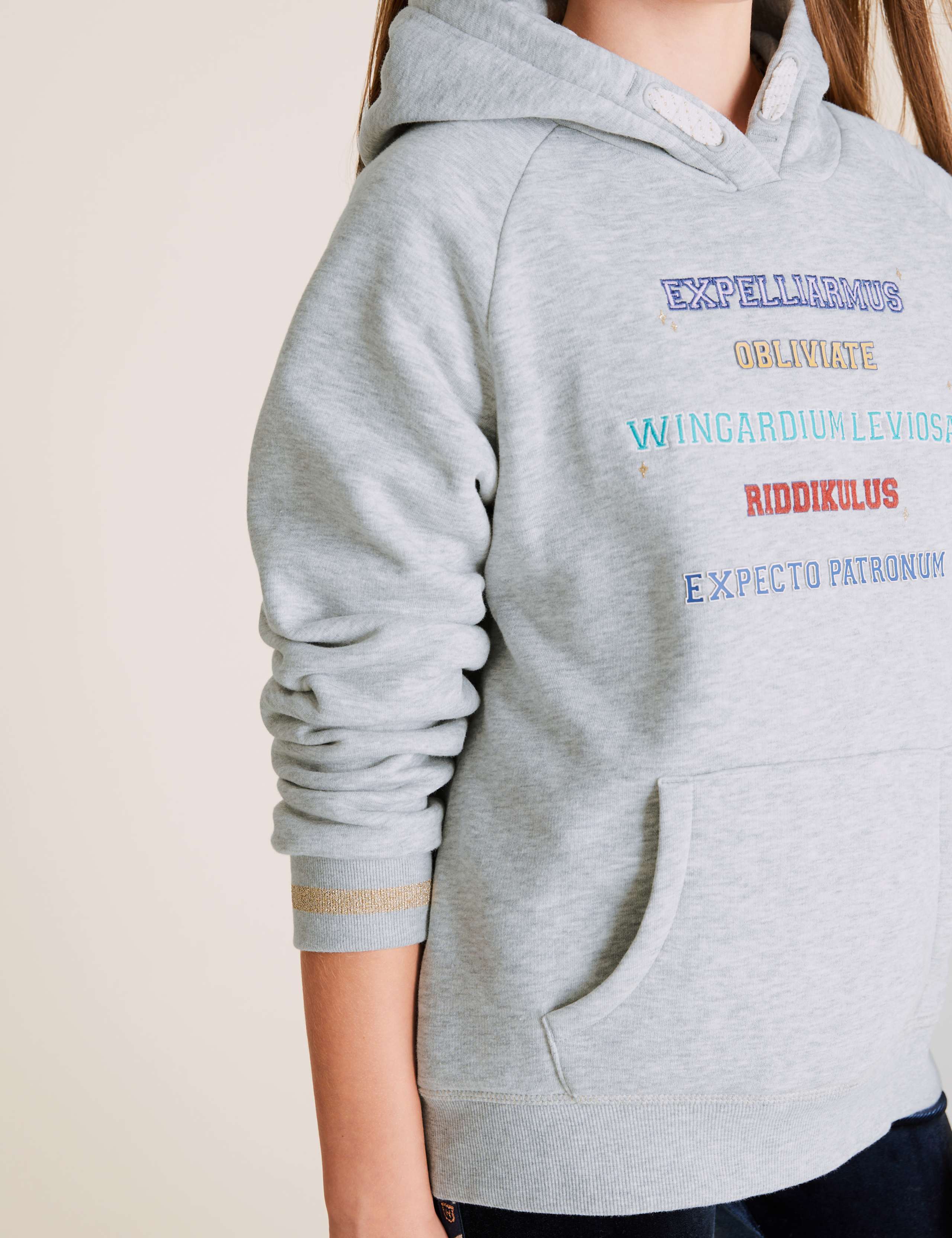 Harry Potter™ Cotton Spells Slogan Hoodie (6-16 Yrs) 5 of 6