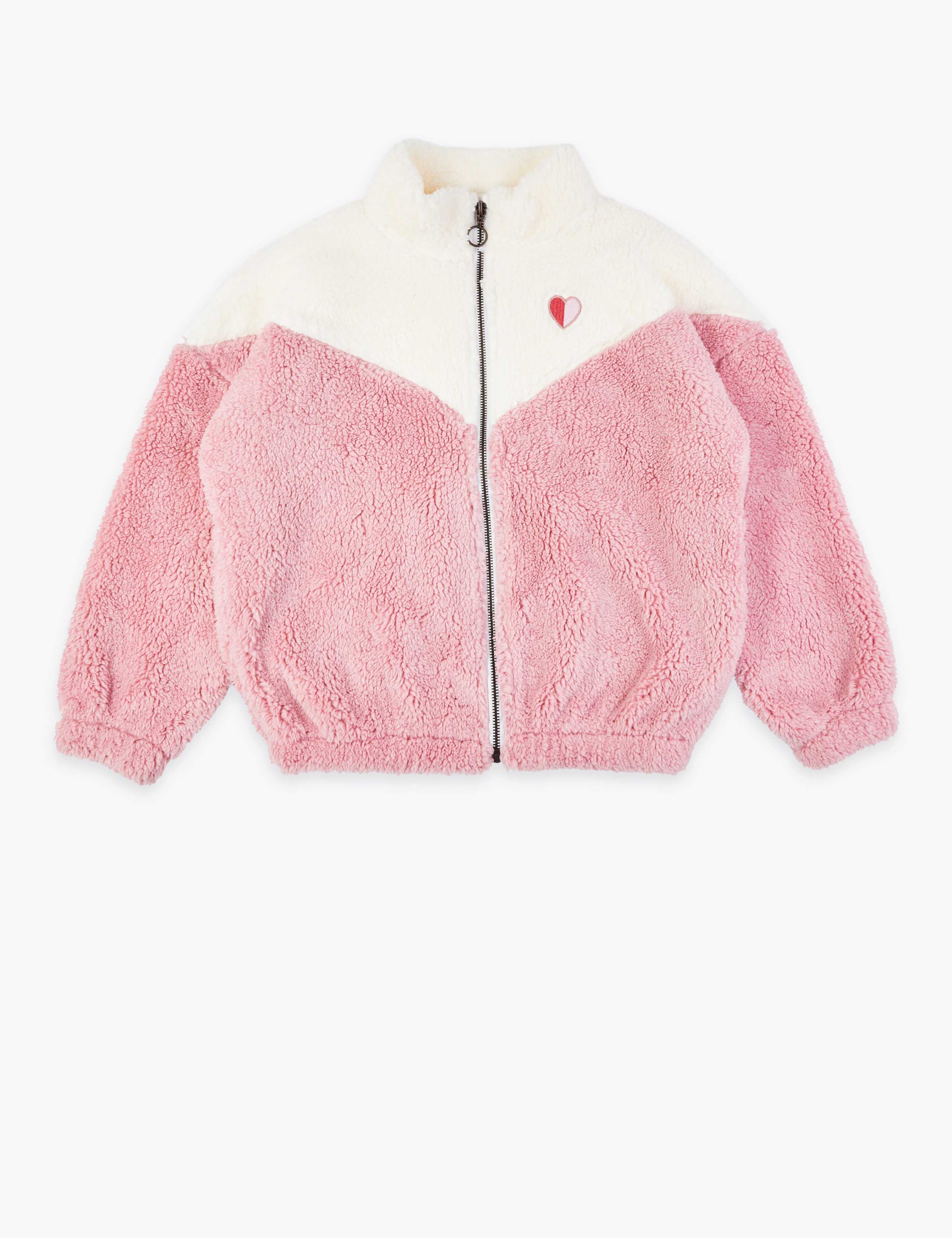 Borg Zip Through Sweatshirt (6-16 Years) 2 of 4