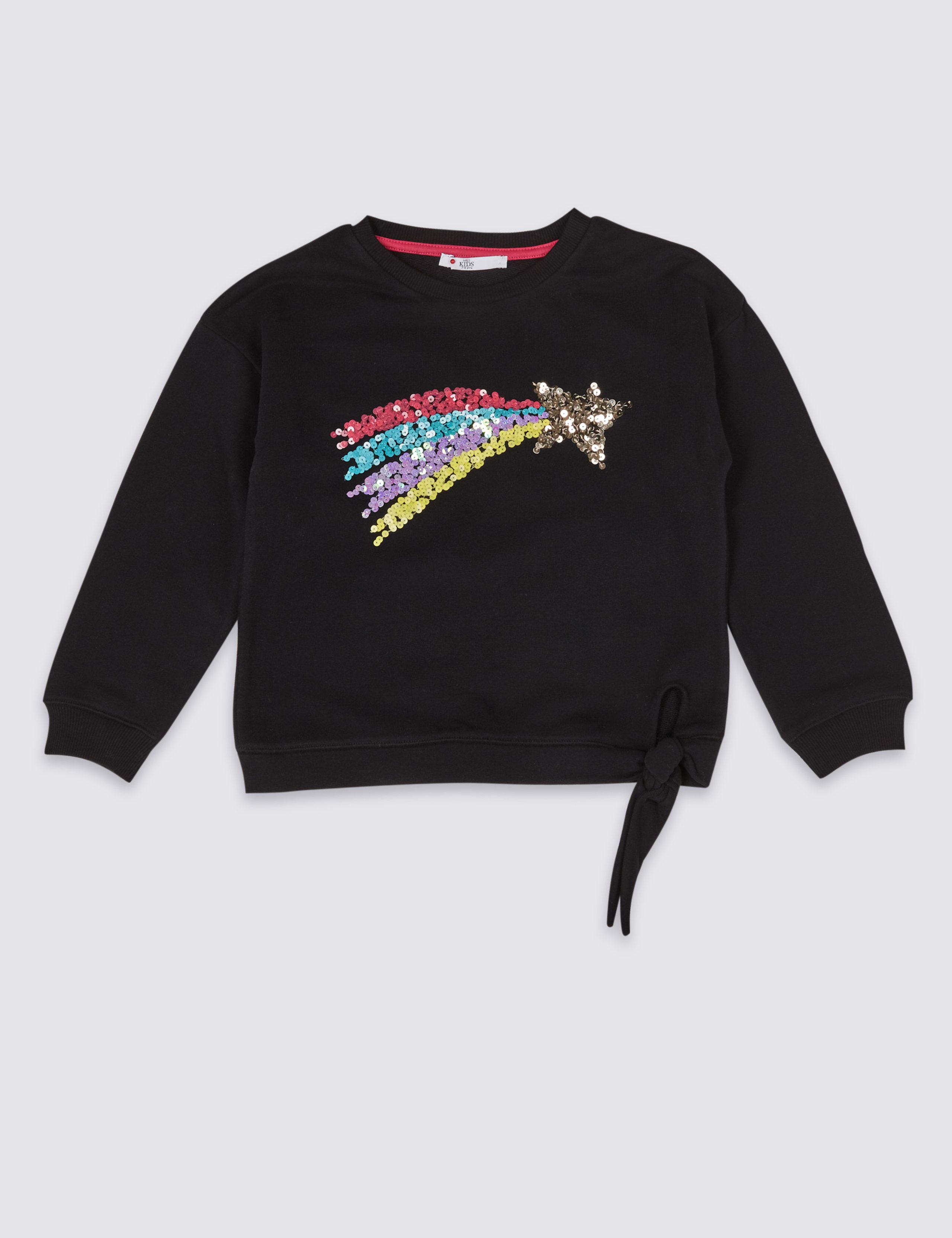Cotton Rich Sequin Sweatshirt (3-16 Years) 2 of 5