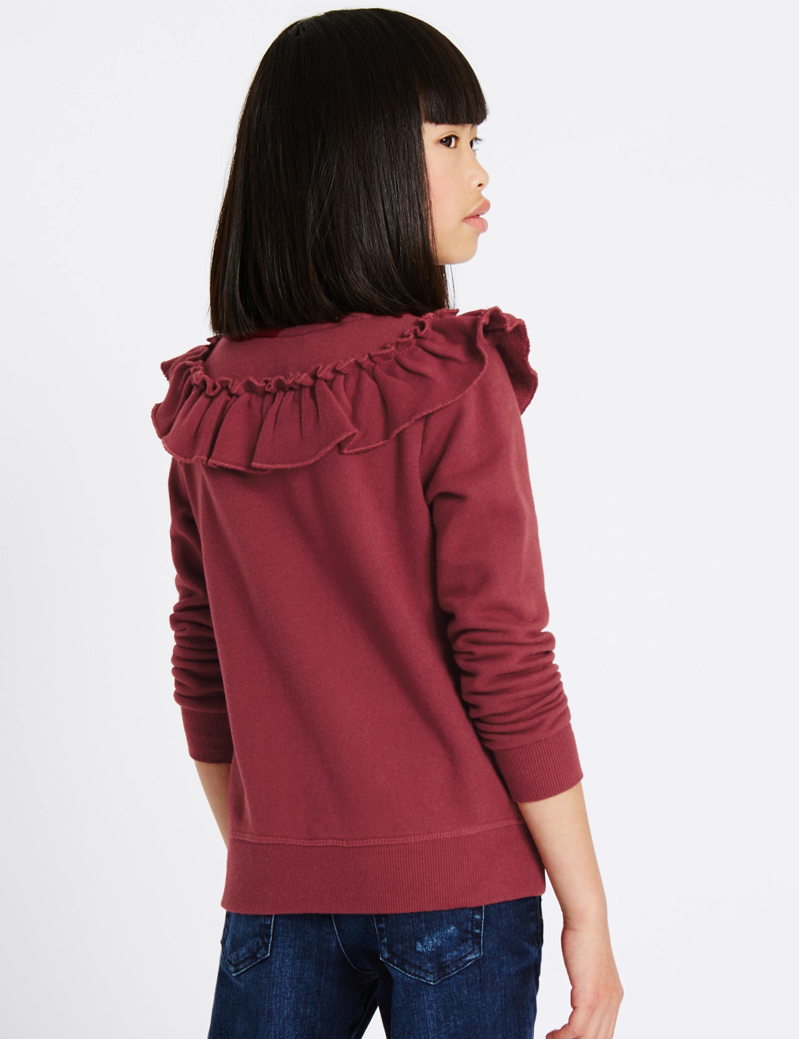 Frill Sweatshirt (3-14 Years) 3 of 5
