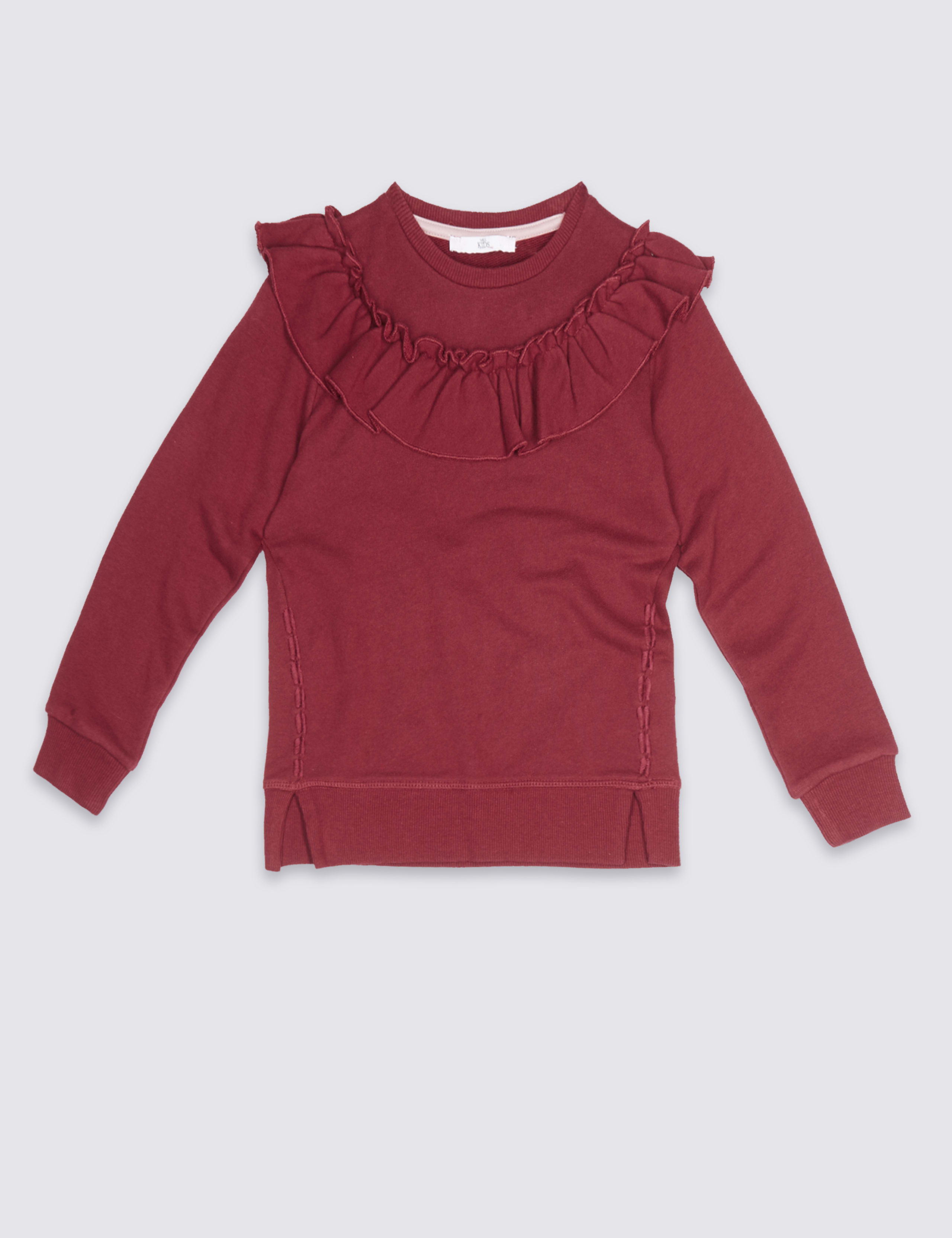 Frill Sweatshirt (3-14 Years) 2 of 5
