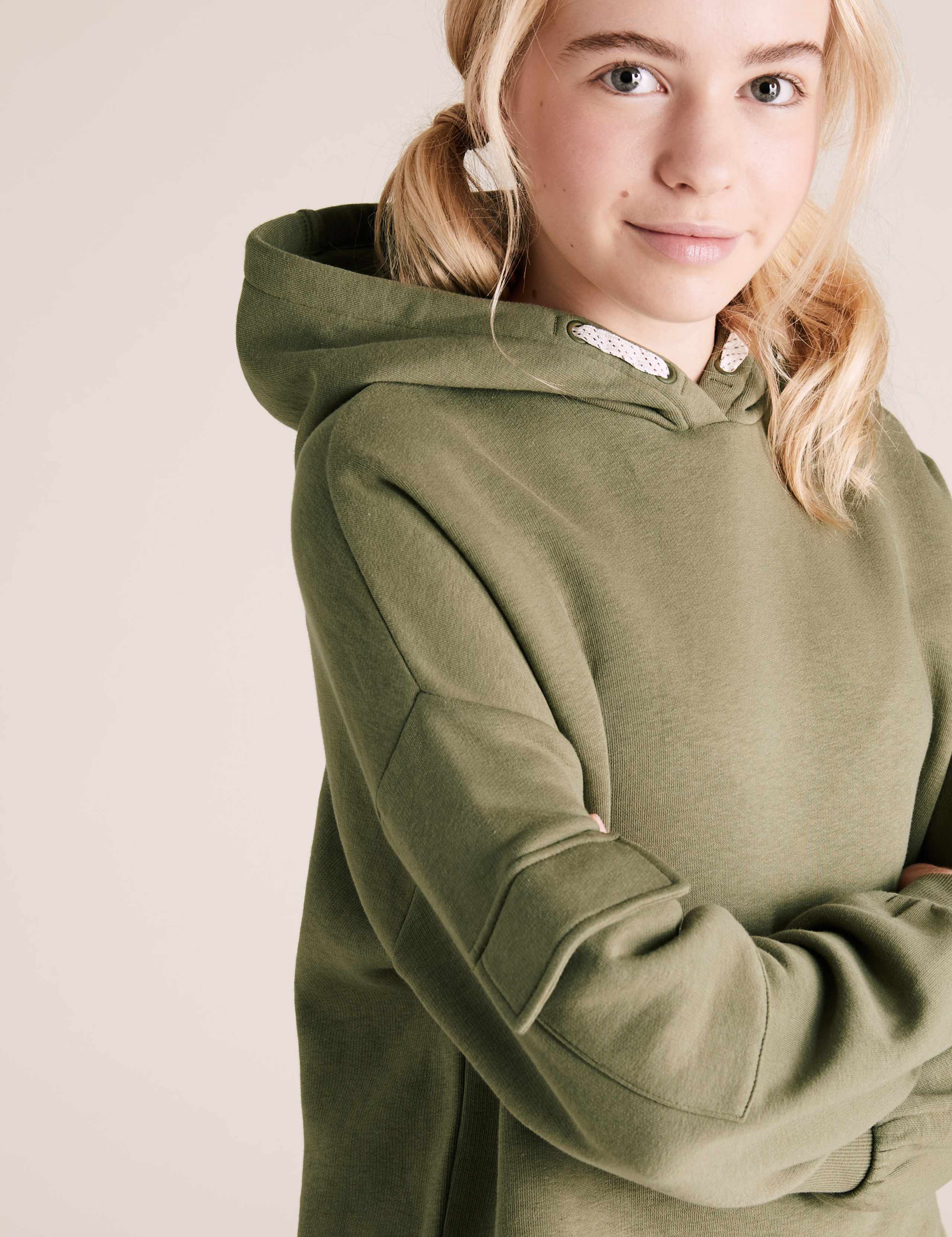 Cotton Cargo Sweatshirt (6-16 Yrs) 3 of 4
