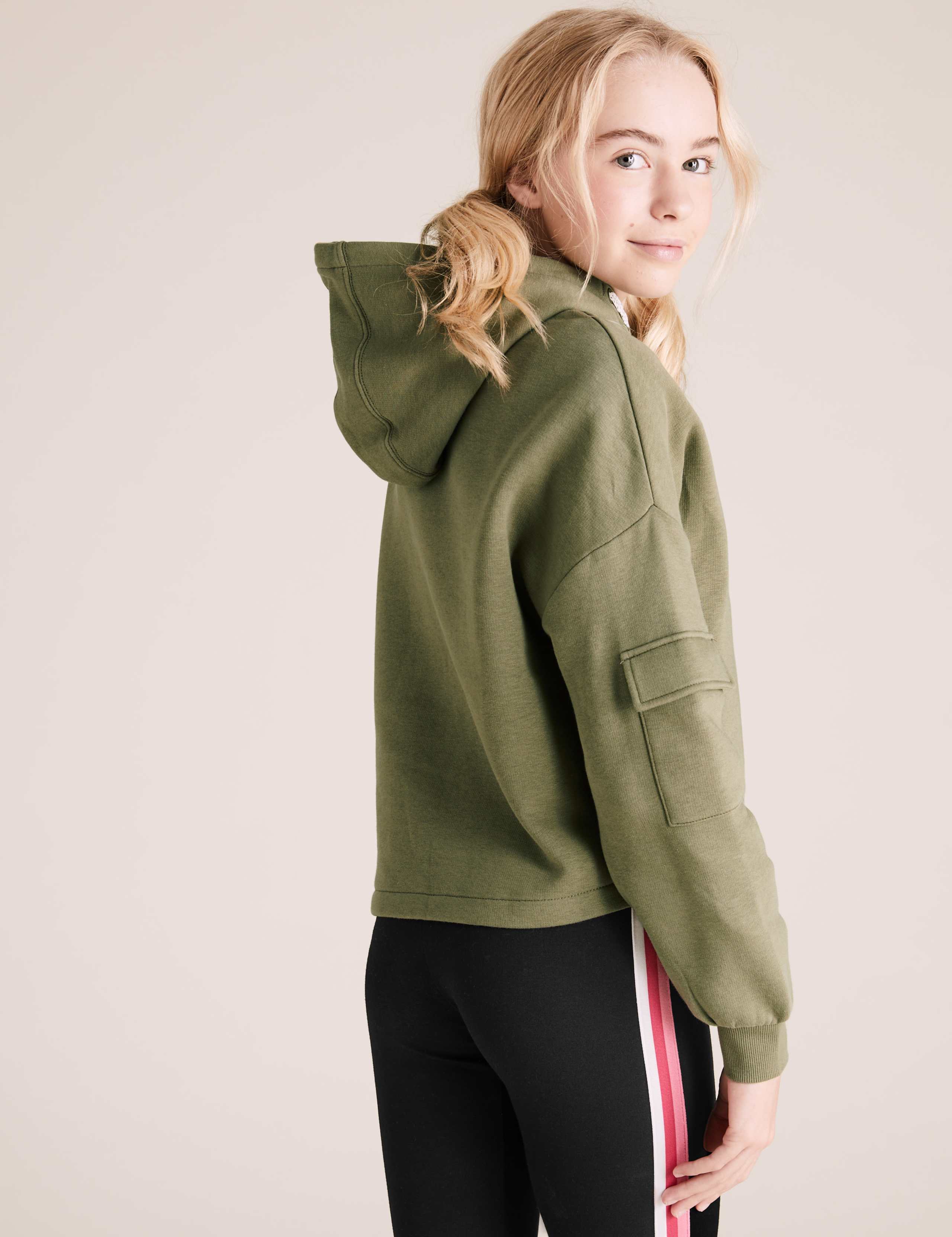 Cotton Cargo Sweatshirt (6-16 Yrs) 4 of 4