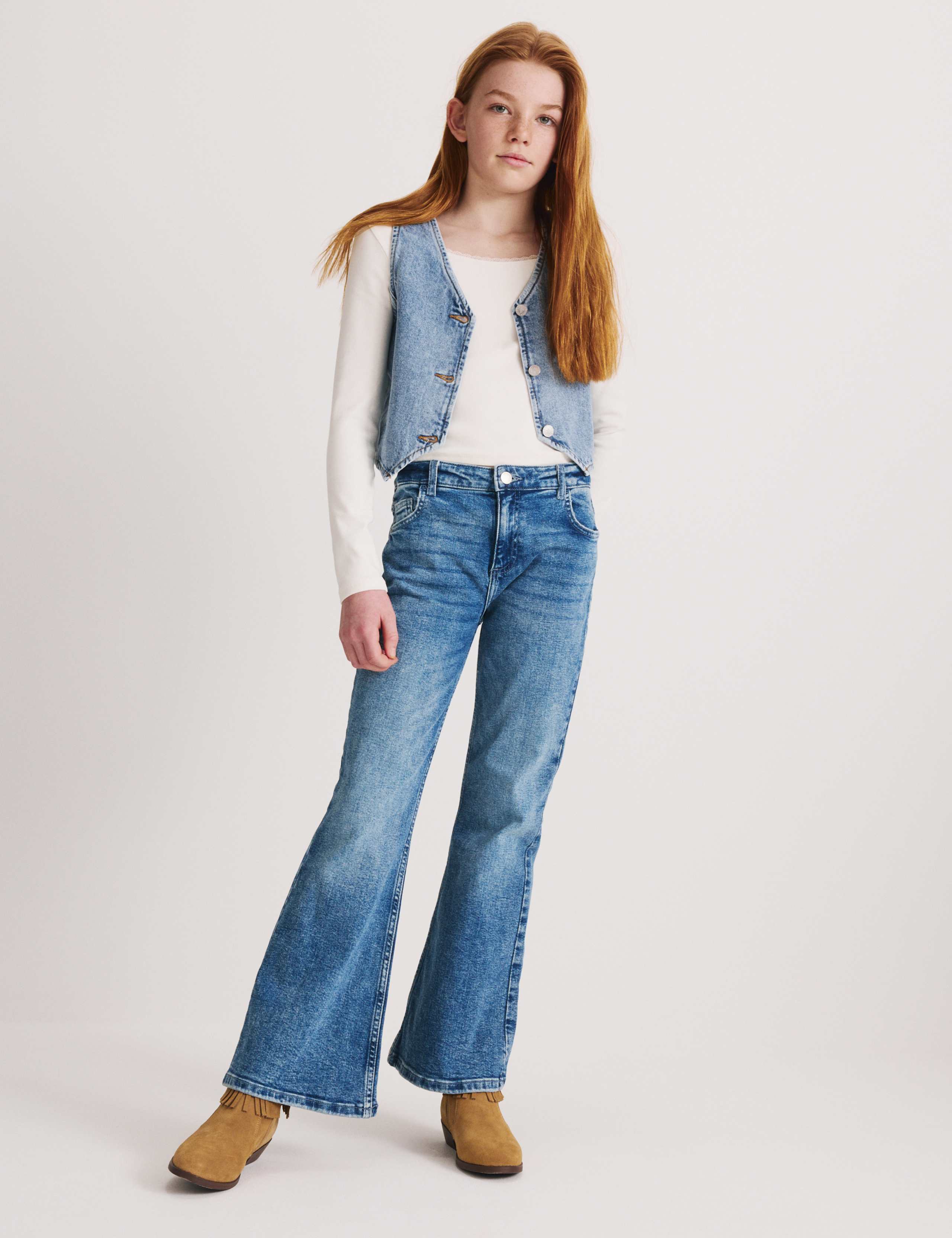 Denim Gilet Vest (6-16 Yrs) 4 of 5