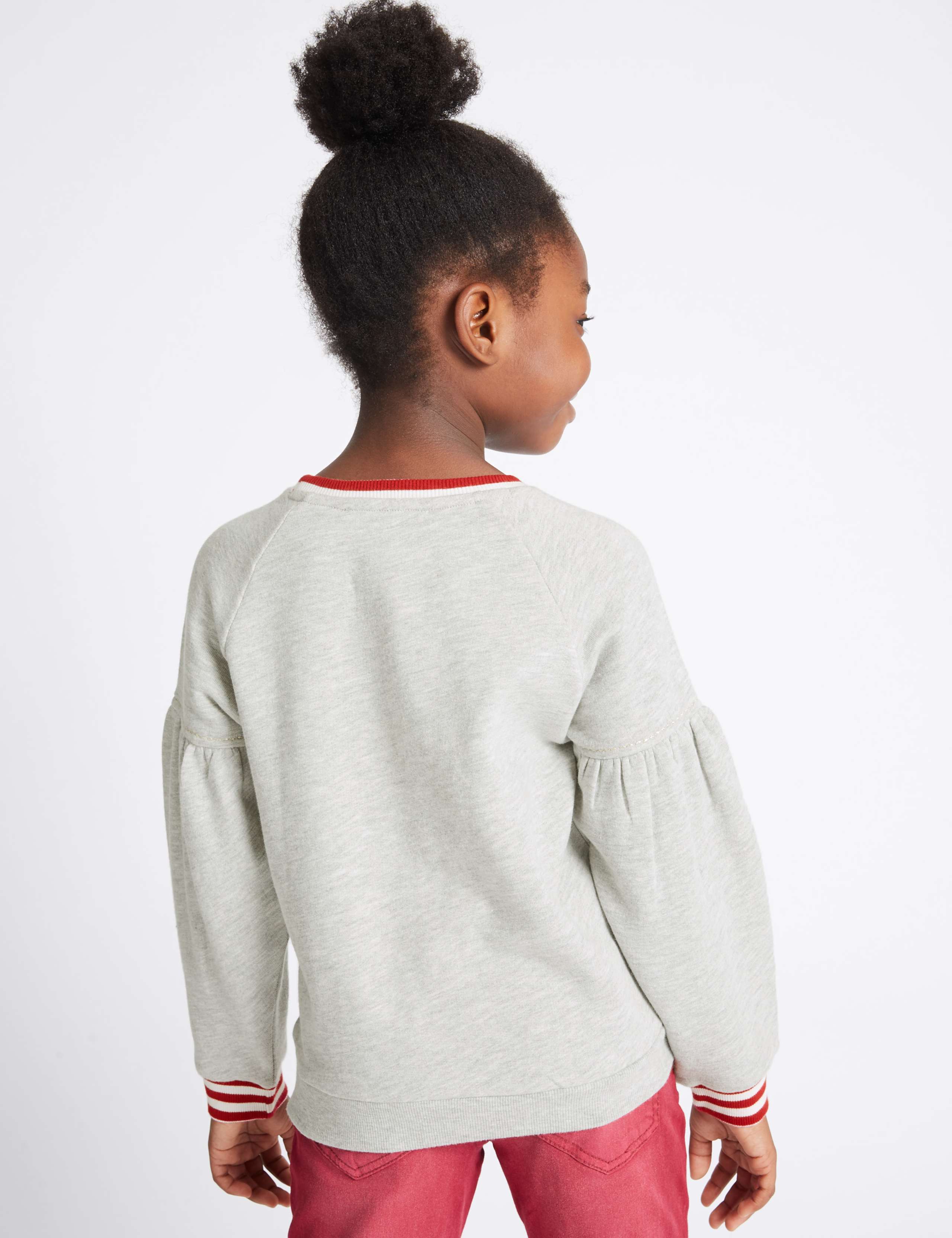 Sequin Ladybird Sweatshirt (3-14 Years) 2 of 2