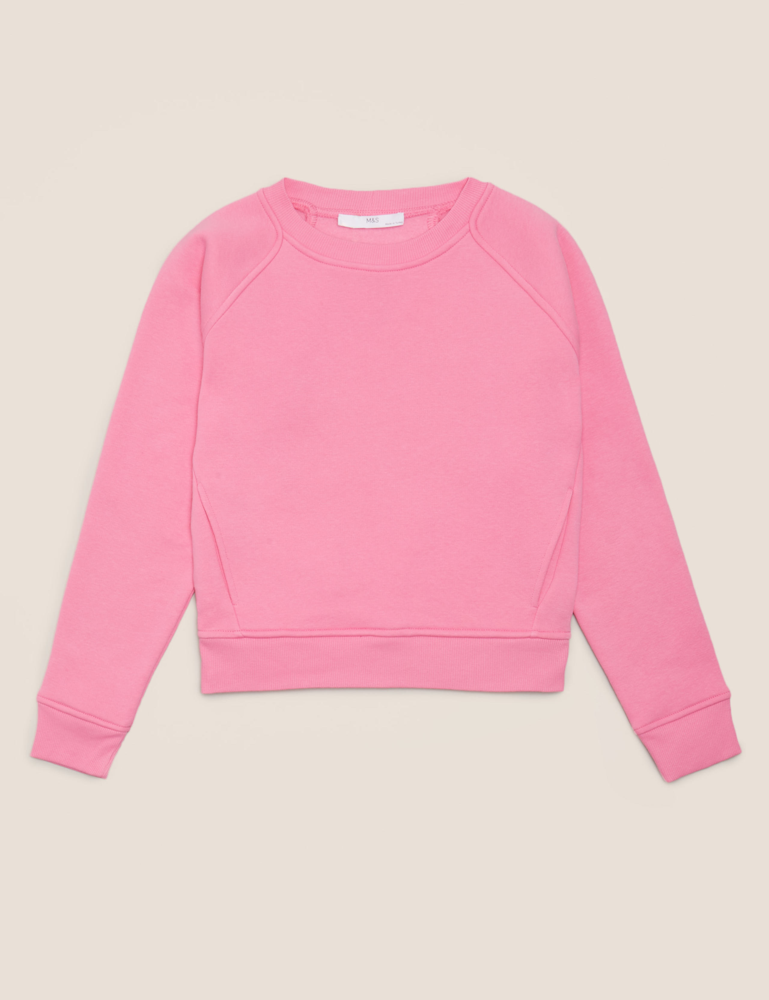 Cotton Plain Sweatshirt (6-16 Yrs) 2 of 4