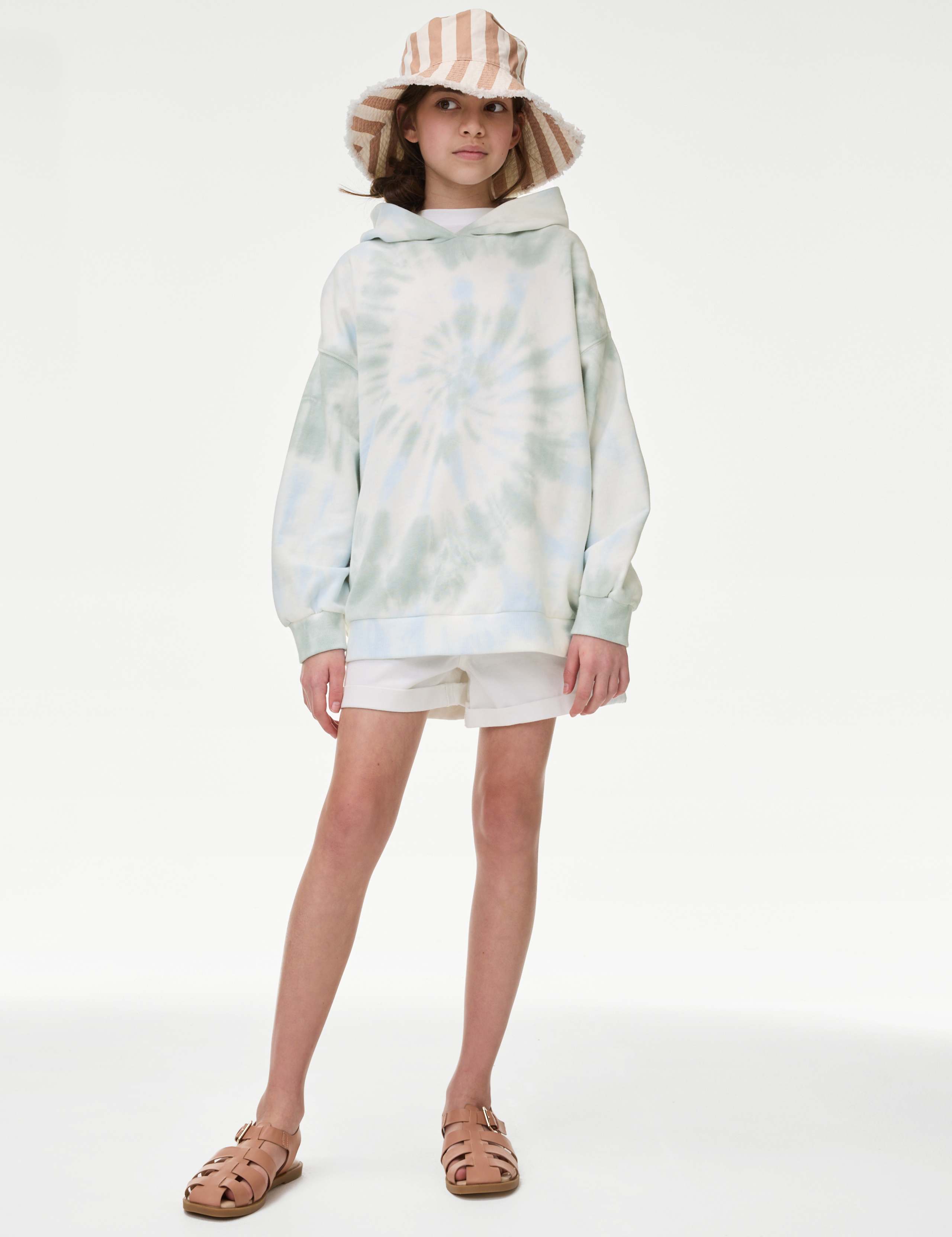 Cotton Rich Tie Dye Hoodie (2-16 Yrs) 3 of 5